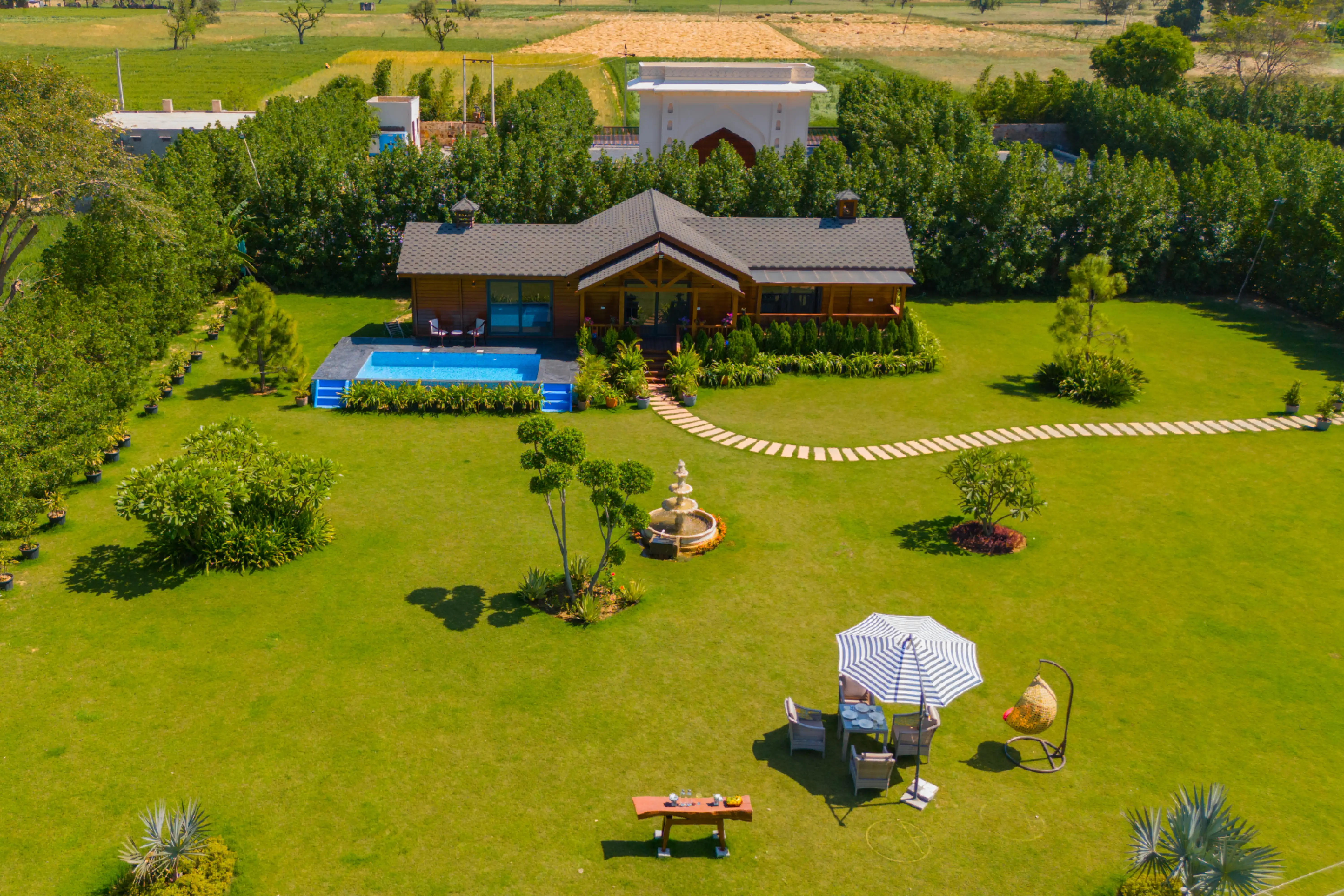 Riveira Hills | 3-BHK Pet-friendly Cottage with Lush Garden, Private Pool - Image 2