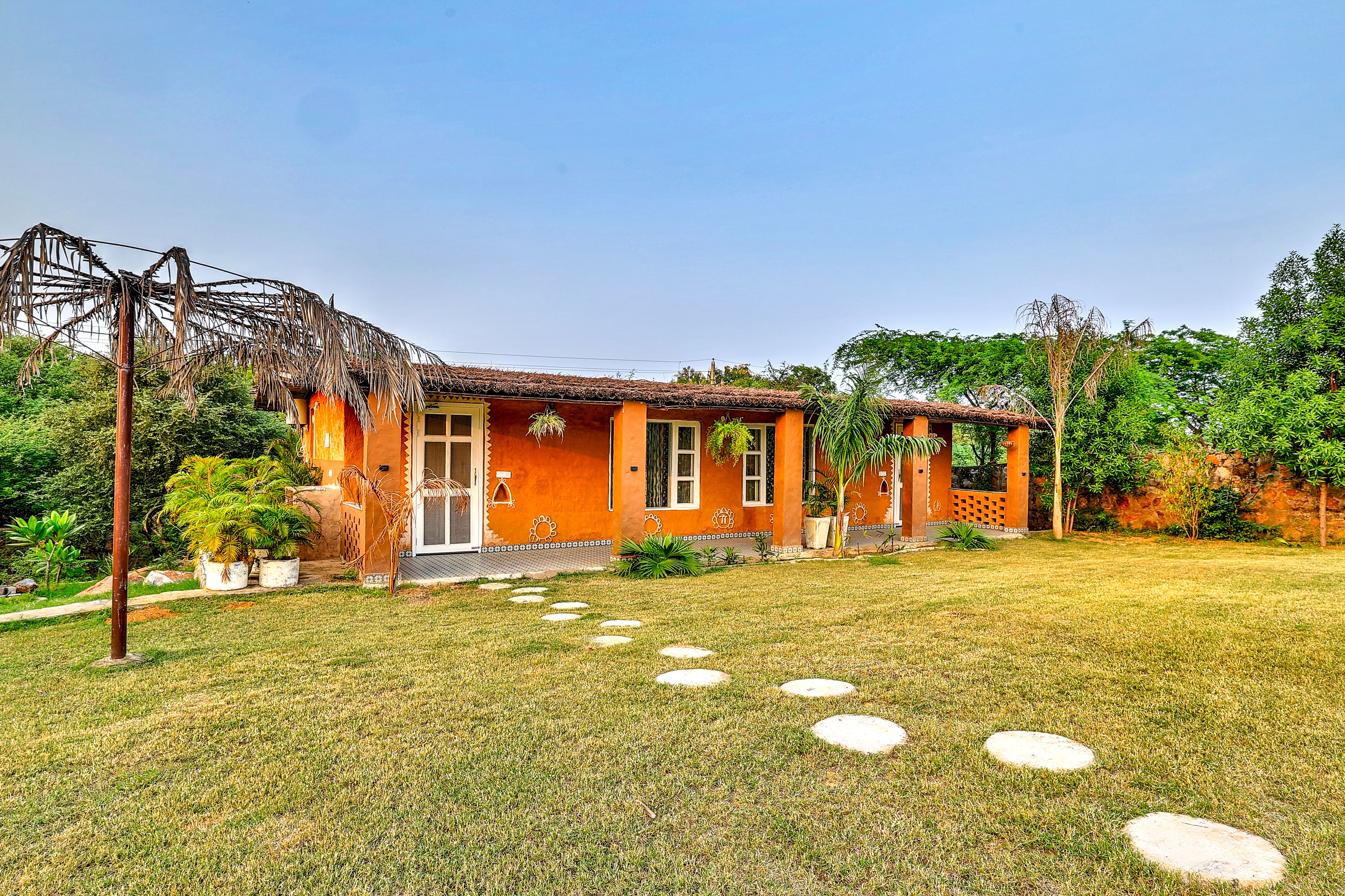 Aravale Farm | Pet-friendly 4-BHK Farmhouse With Private Pool, 2-Acre Lush Garden & Aravali Views - Image 3