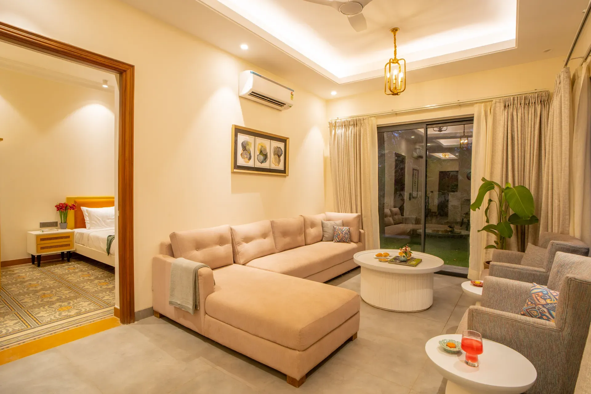 Laguna Echo | Serene Pet-friendly 3-BHK Retreat With Private Pool & Garden Near Anjuna Beach