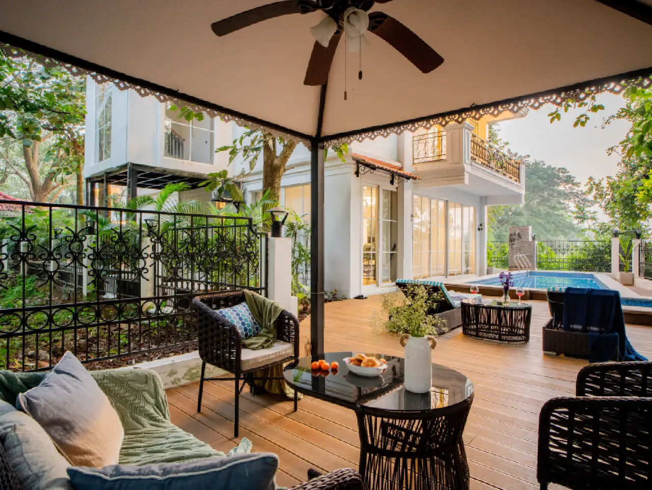 Suntuarios Casa Ivy | 4-BHK | Pvt Pool | Jacuzzi | Gazebo | Lift