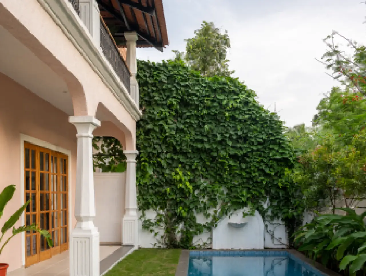 Panache | 3-BHK | Pvt Pool | Garden | Bar