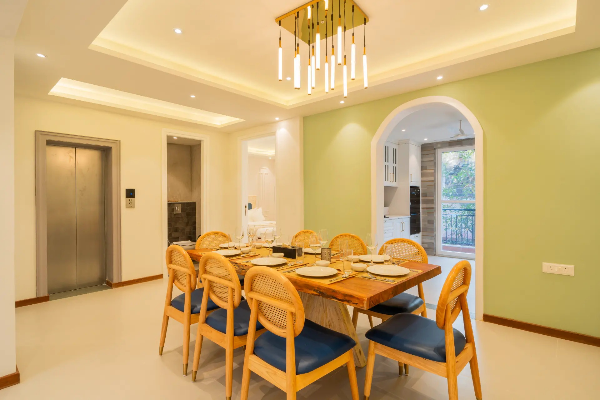 Solace Teal | Charming Pet-friendly 5-BHK Getaway With Private Pool | Grand Dining & 2 living spaces