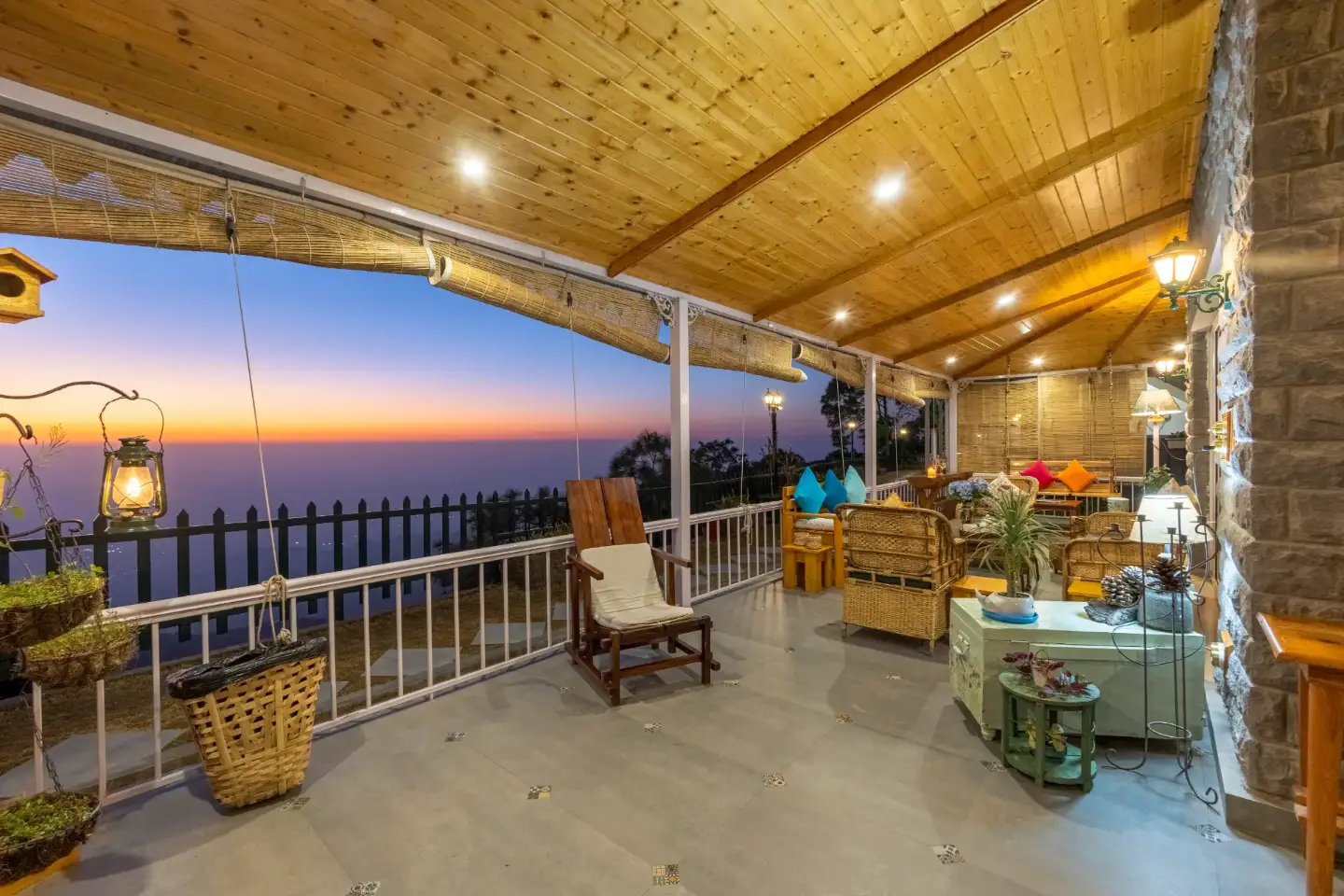 Pinehill Manor | Scenic Hillside 6-BHK Hideaway With Garden, Patio & Gazebo