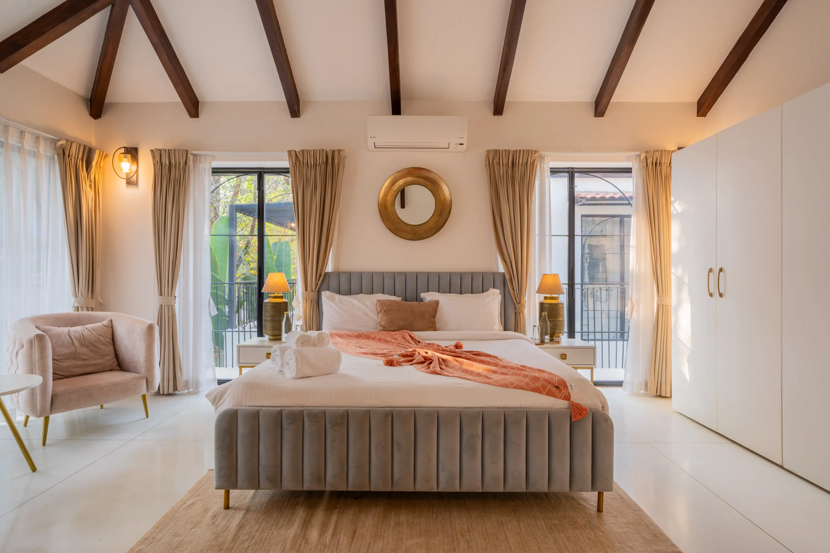 Bogenvilla | Luxe 3-BHK Villa Near Popular Beaches With Private Pool