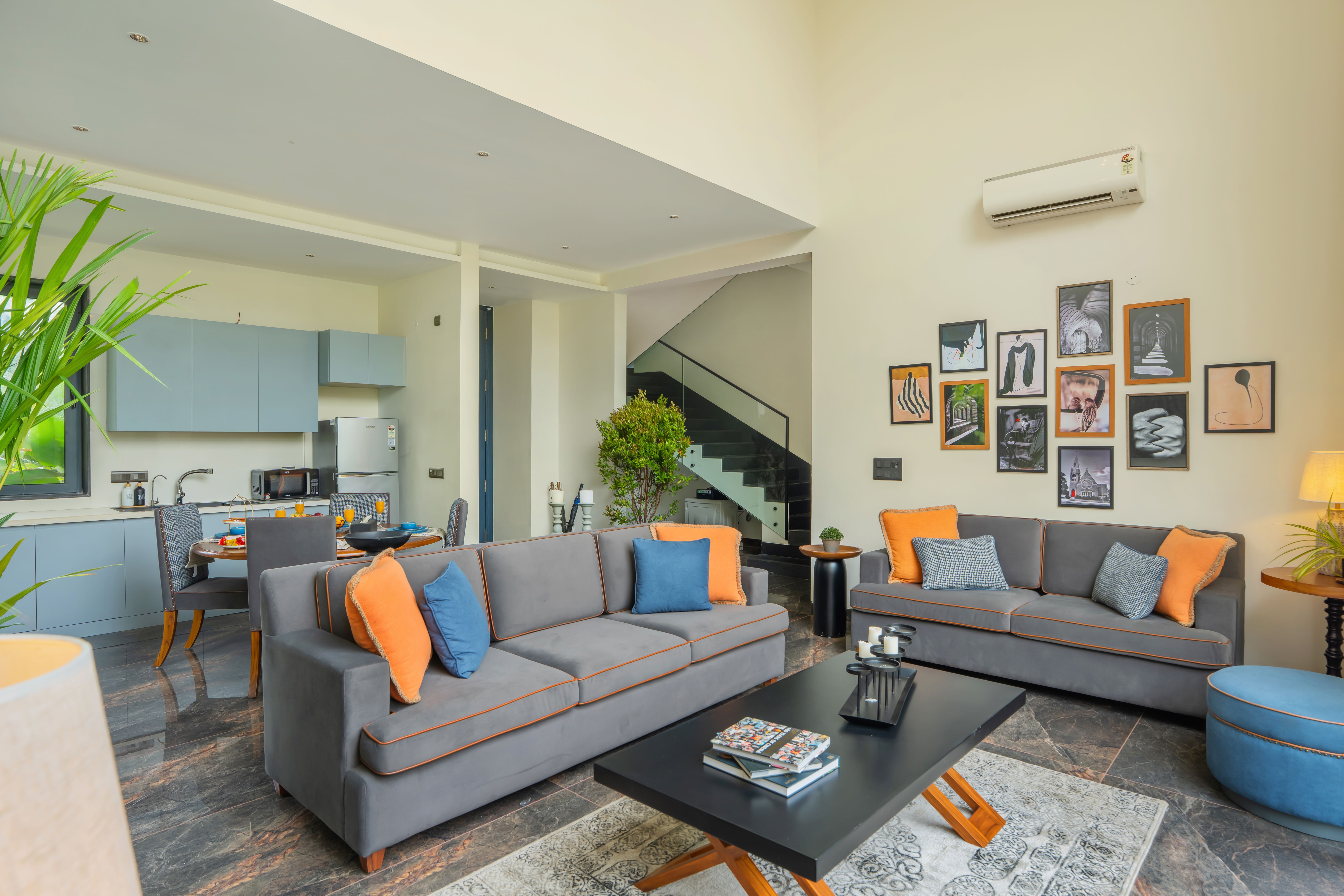 PUro Sol | 3-BHK Villa In a Gated Complex With Private Pool & Bathtub | Near Popular Beaches