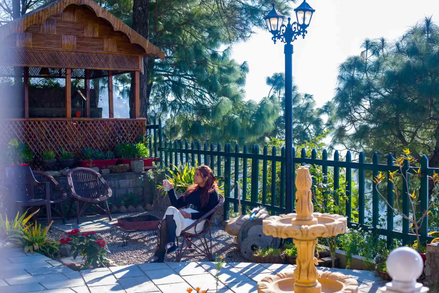 Pinehill Manor | Scenic Hillside 6-BHK Hideaway With Garden, Patio & Gazebo