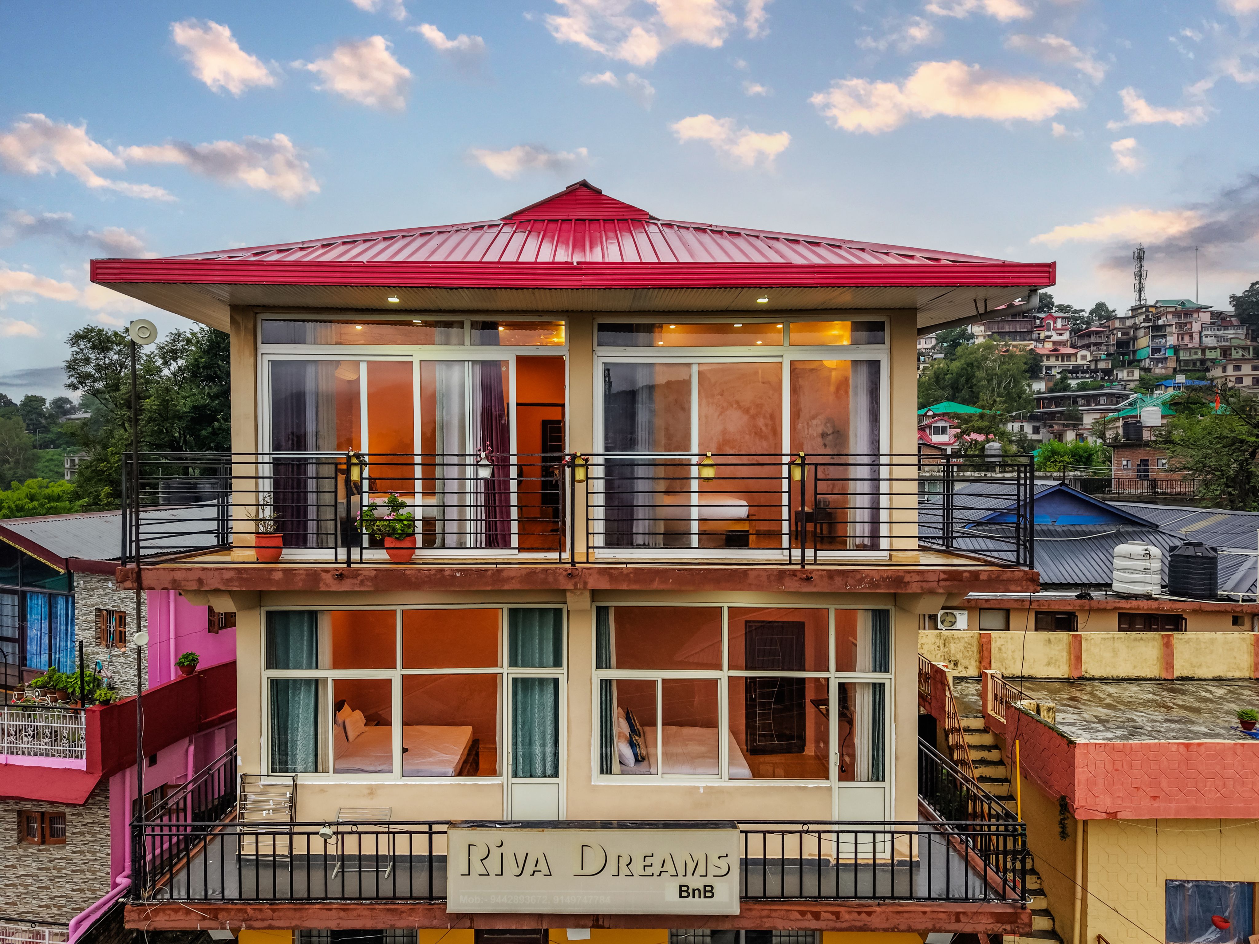 Riva Dreams | 2-BHK Retreat with Hill Views & Lush Garden