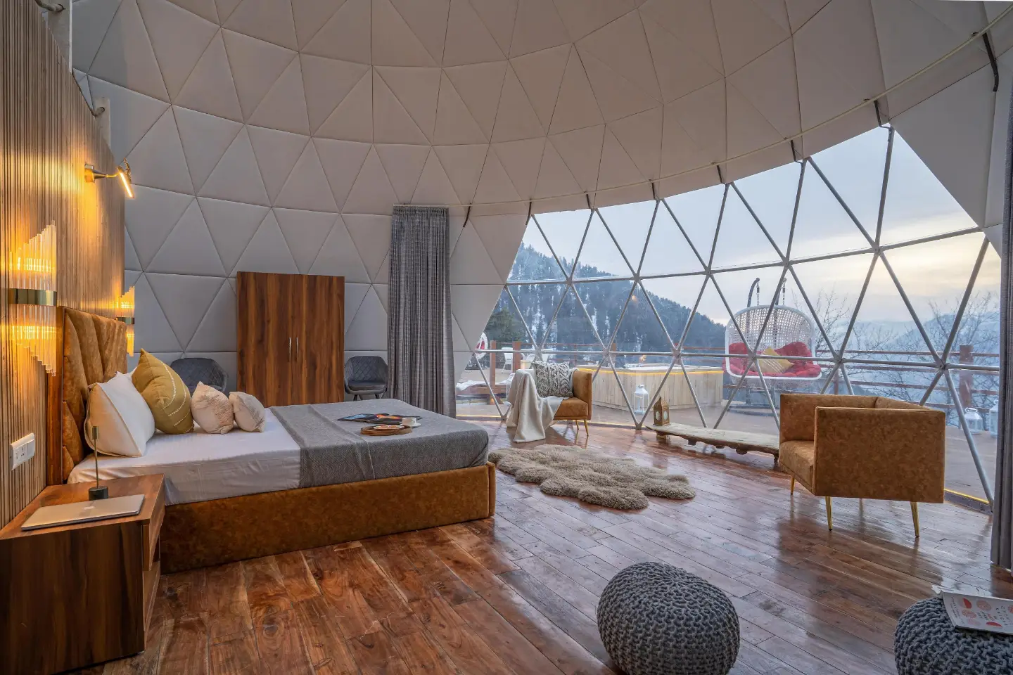 Luxurious Dome In Hampta Pass| Jacuzzi | Manali
