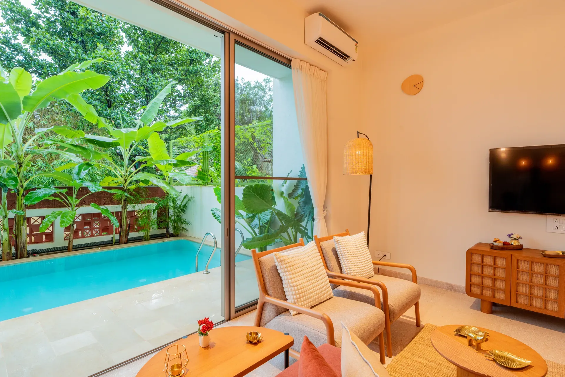 Mirai Gemini | 3-BHK | Pvt Pool| Skylights | Near Party Hotspots