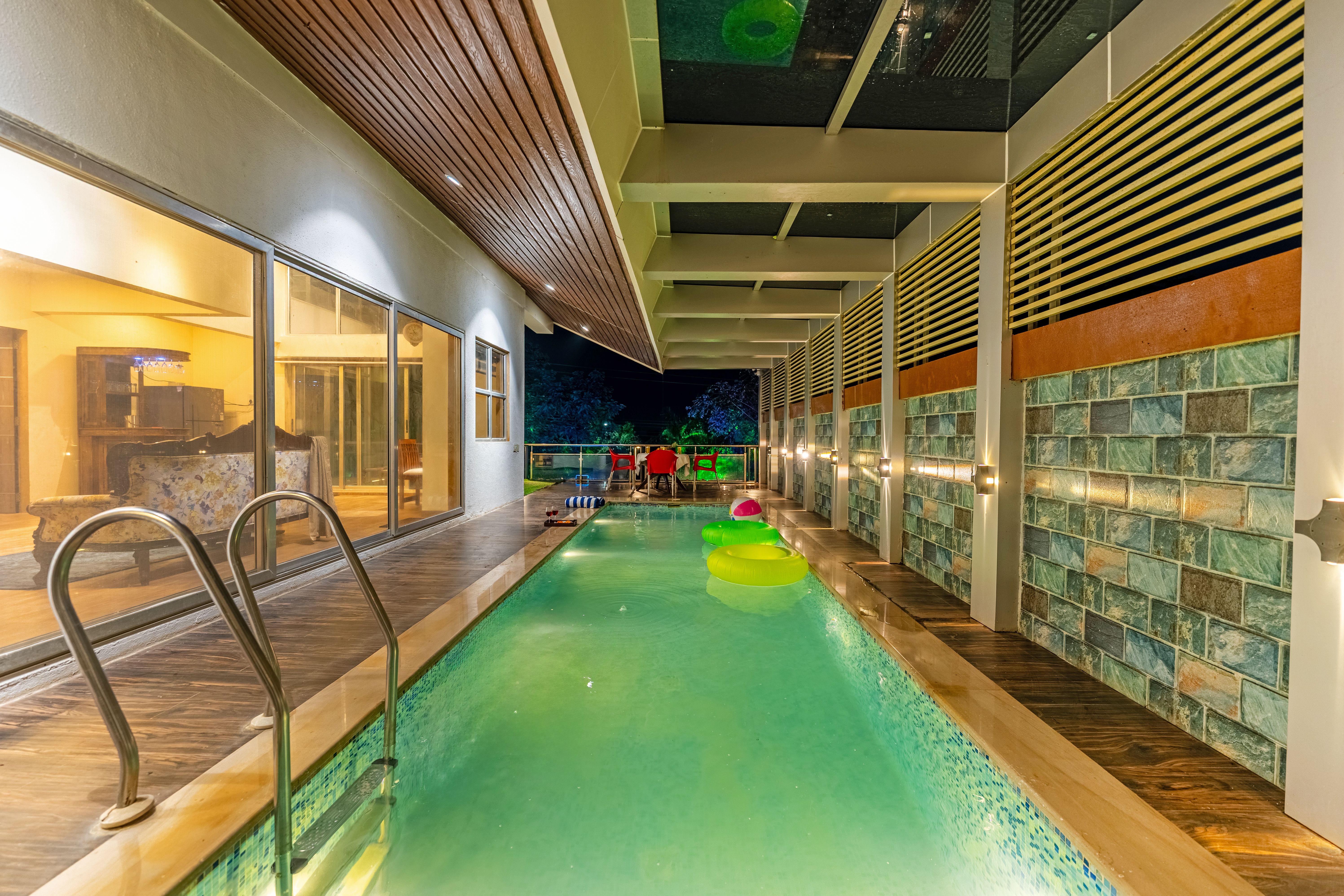 GauRi Villa | 3-BHK Villa With Private Pool, Lounge, Garden & Bathtub With 360 Panoramic Hill Views Near Waterfalls - Image 4