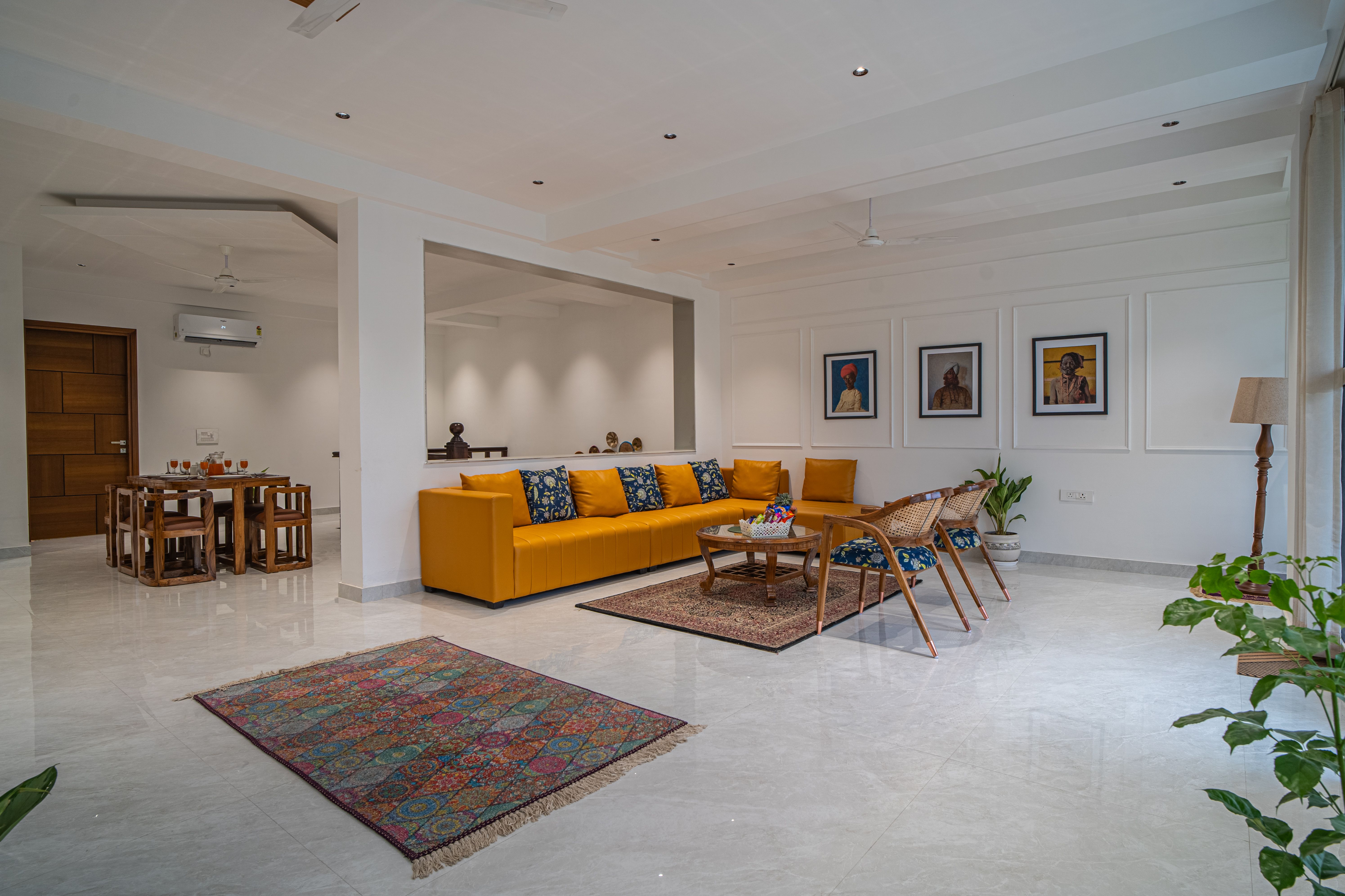 Udgam Vilas | Serene Pet-friendly 5-BHK Apartment With Lift