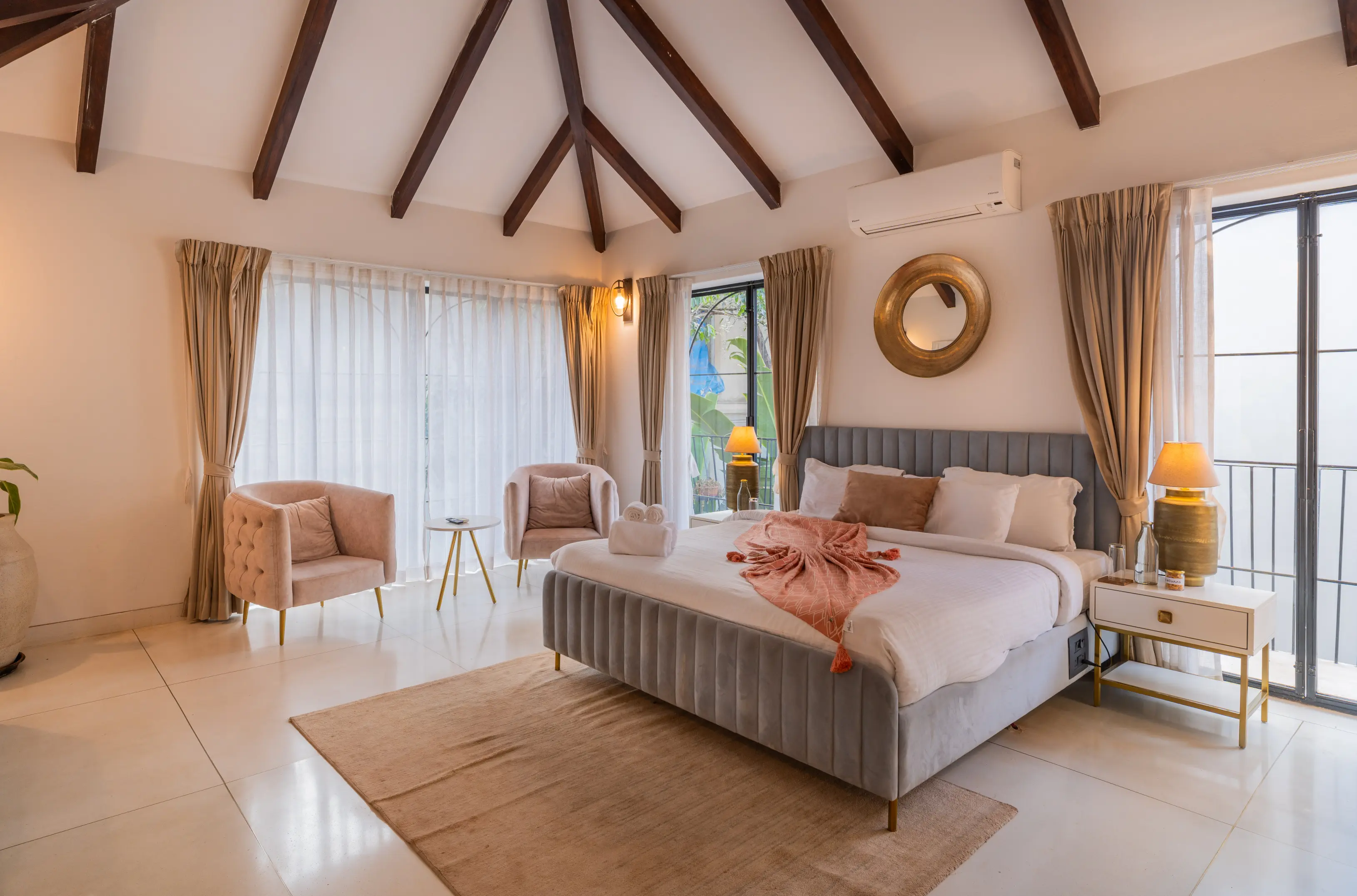 Bogenvilla | Luxe 3-BHK Villa Near Popular Beaches With Private Pool