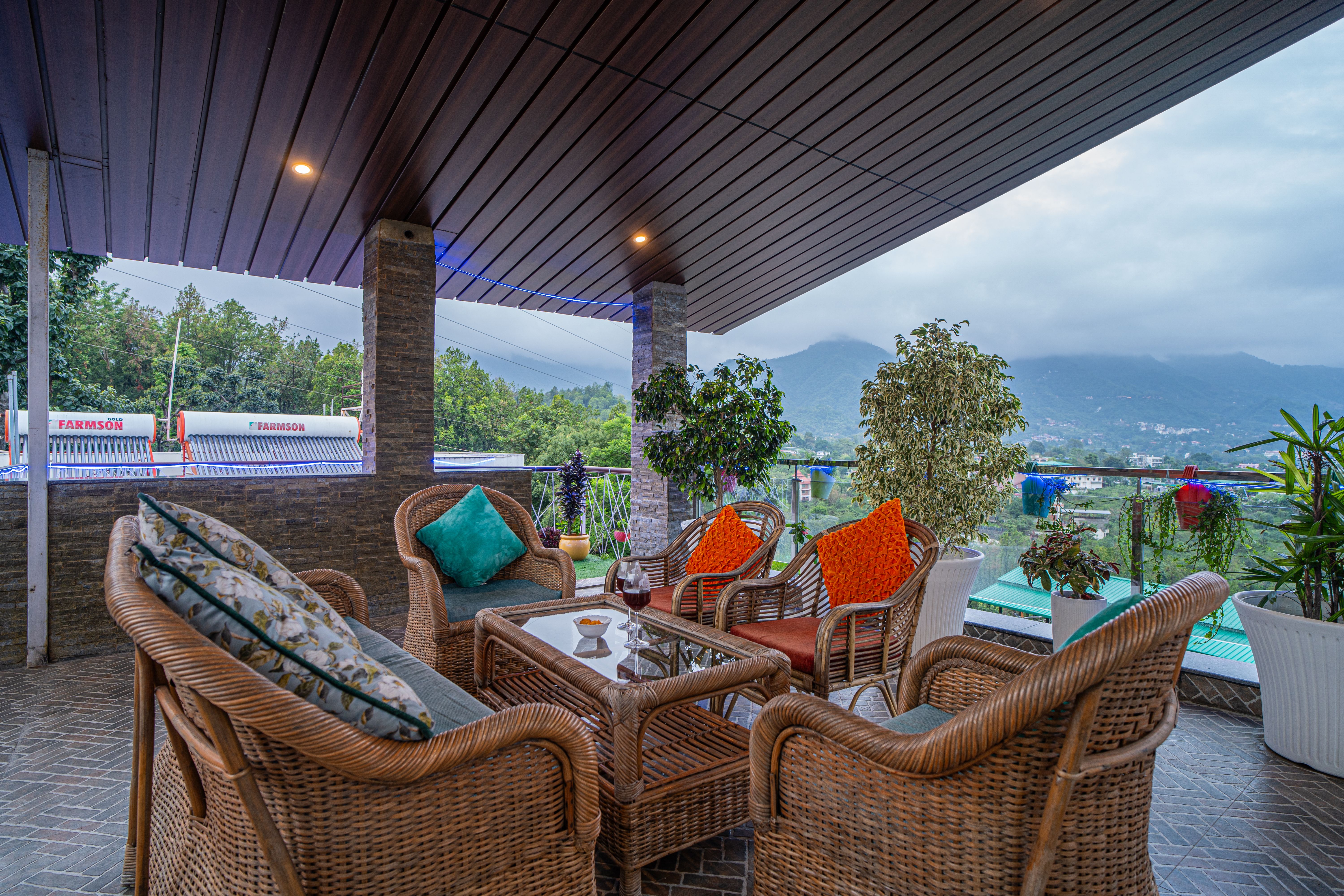 Sky Paradise | Pet-friendly 3-BHK Retreat With Gaming Zone, Home Theatre & Rooftop Gazebo - Image 4