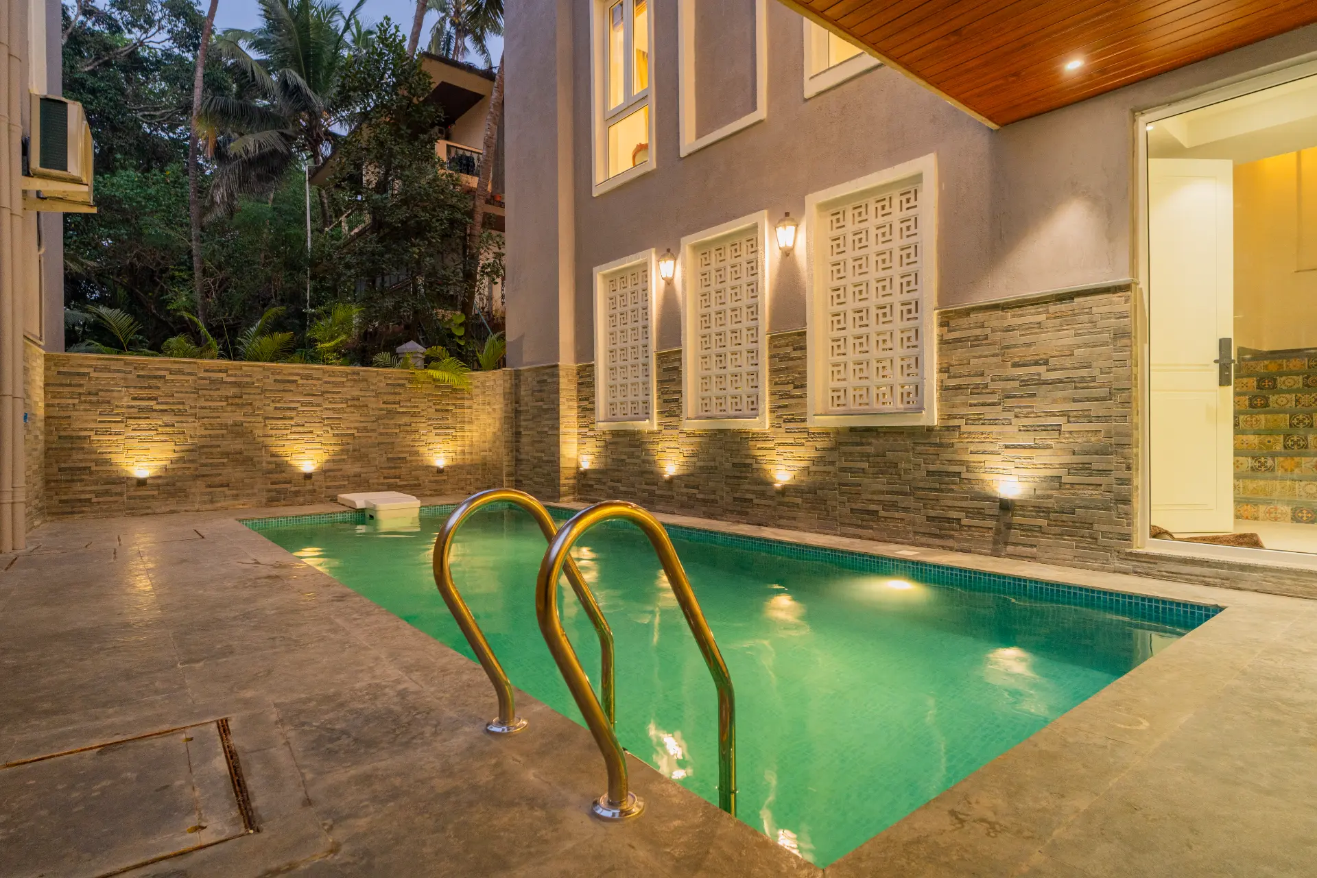 Solace Teal | Charming Pet-friendly 5-BHK Getaway With Private Pool | Grand Dining & 2 living spaces