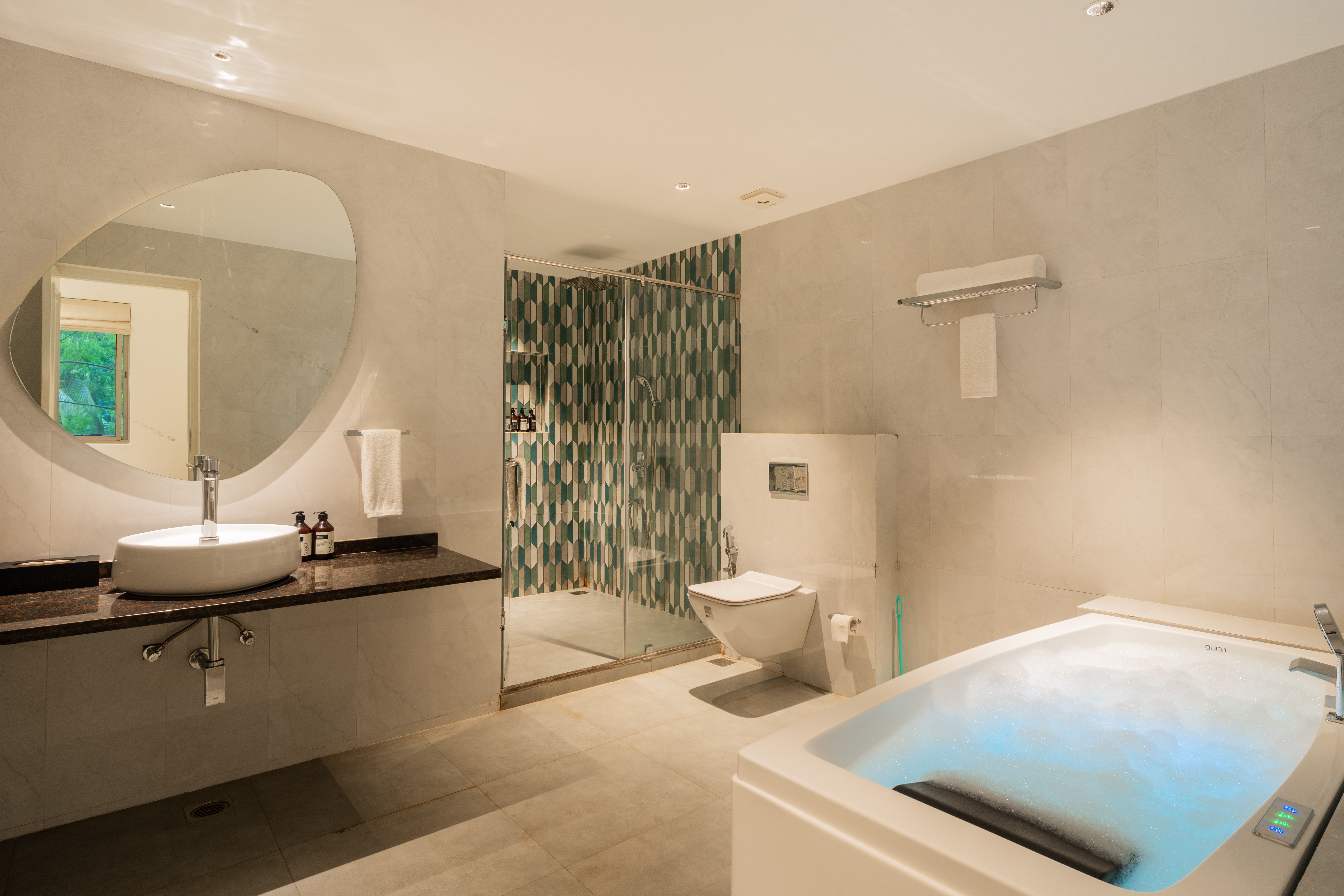 Kensho Daisy | Serene 5-BHK Villa With Private Pool, Common Pool, & Lift; Near Popular Beaches