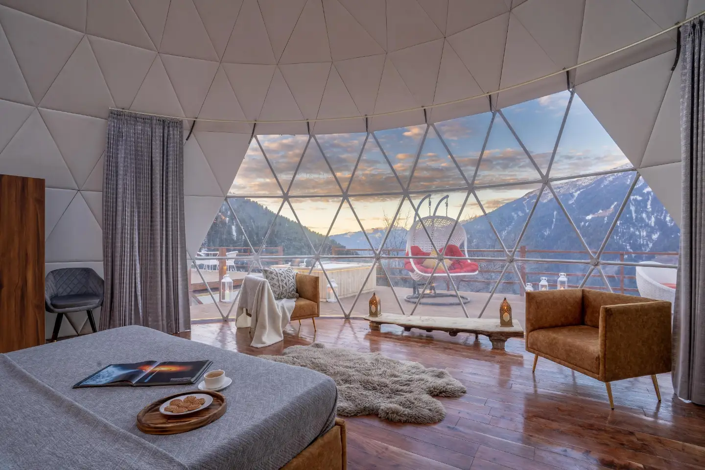 Luxurious Dome In Hampta Pass| Jacuzzi | Manali