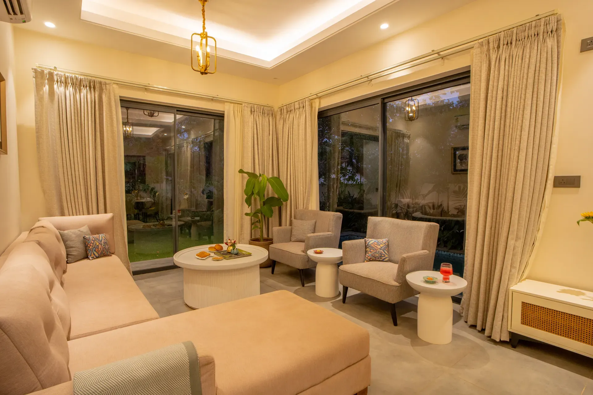 Laguna Echo | Serene Pet-friendly 3-BHK Retreat With Private Pool & Garden Near Anjuna Beach