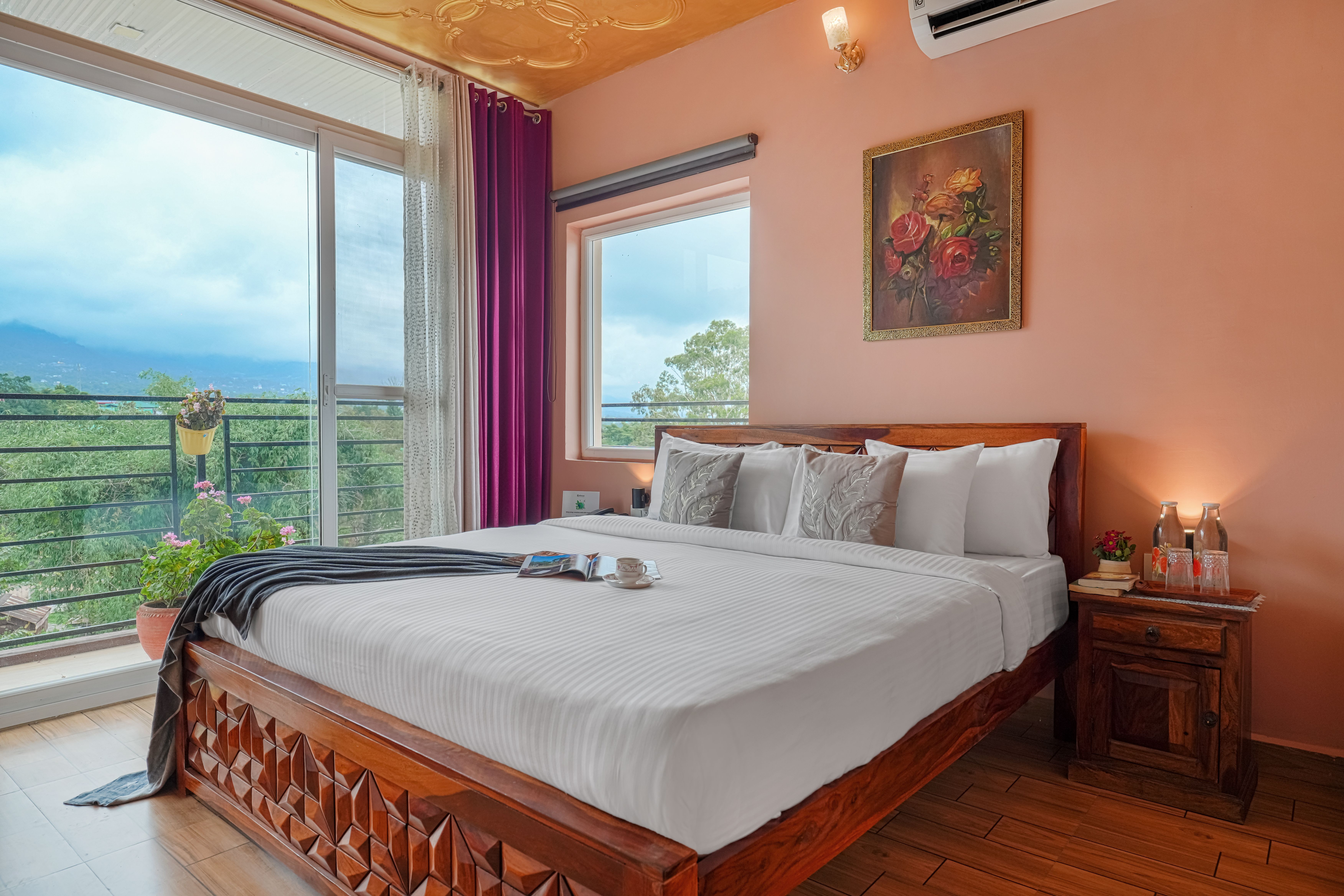 Riva Dreams | 2-BHK Retreat with Hill Views & Lush Garden