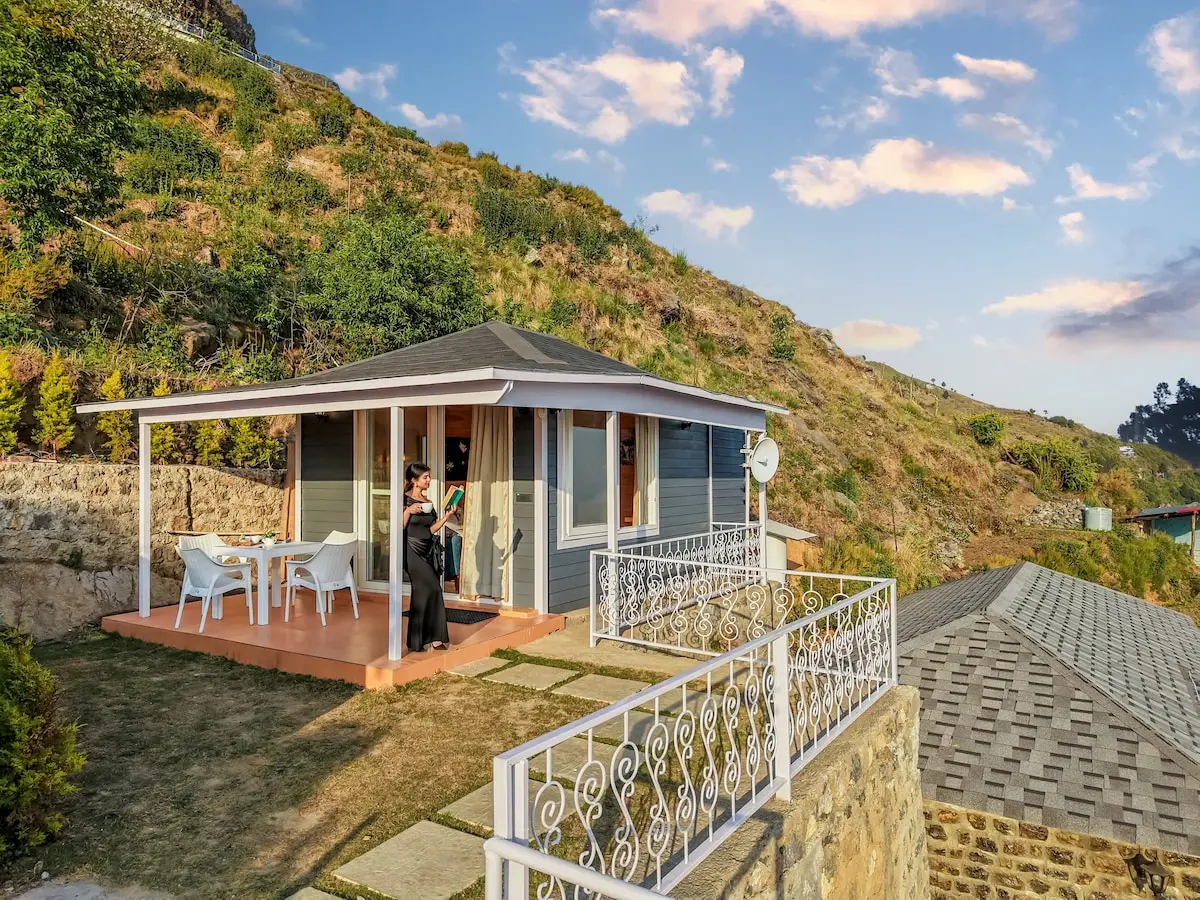 Top Tibba - Wooden Cabin with balcony & garden