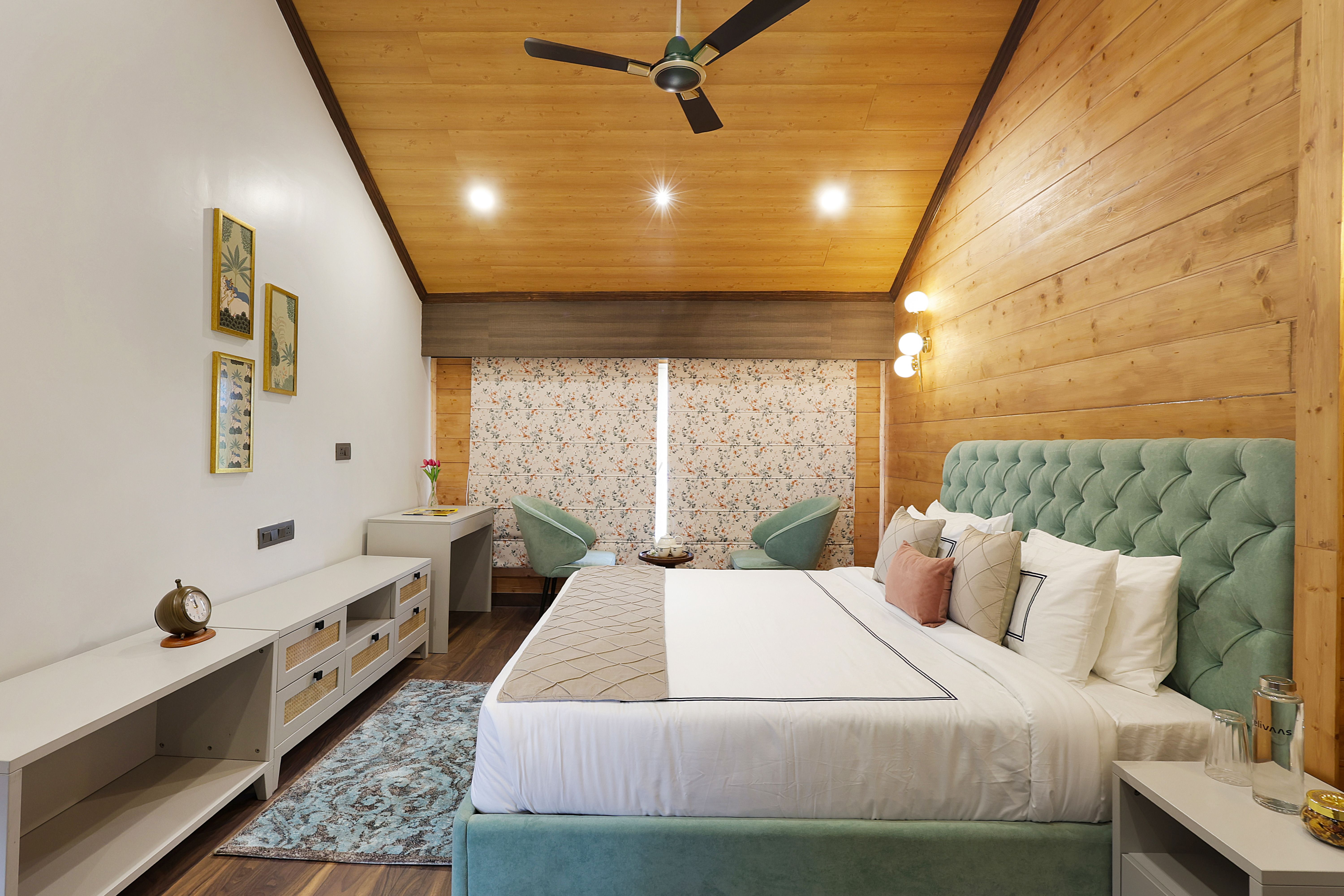 Esh Cottages Birch | Hillside 4-BHK Hideaway With Lush Garden, Common Pool, &  Gaming Zone