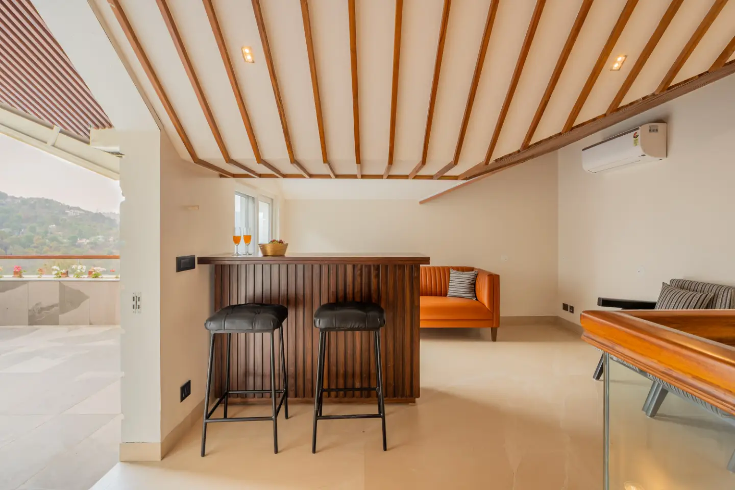 Royce Cottage | Luxe Hilltop 4-BHK Retreat With Indoor Bar, Terrace & Scenic Views