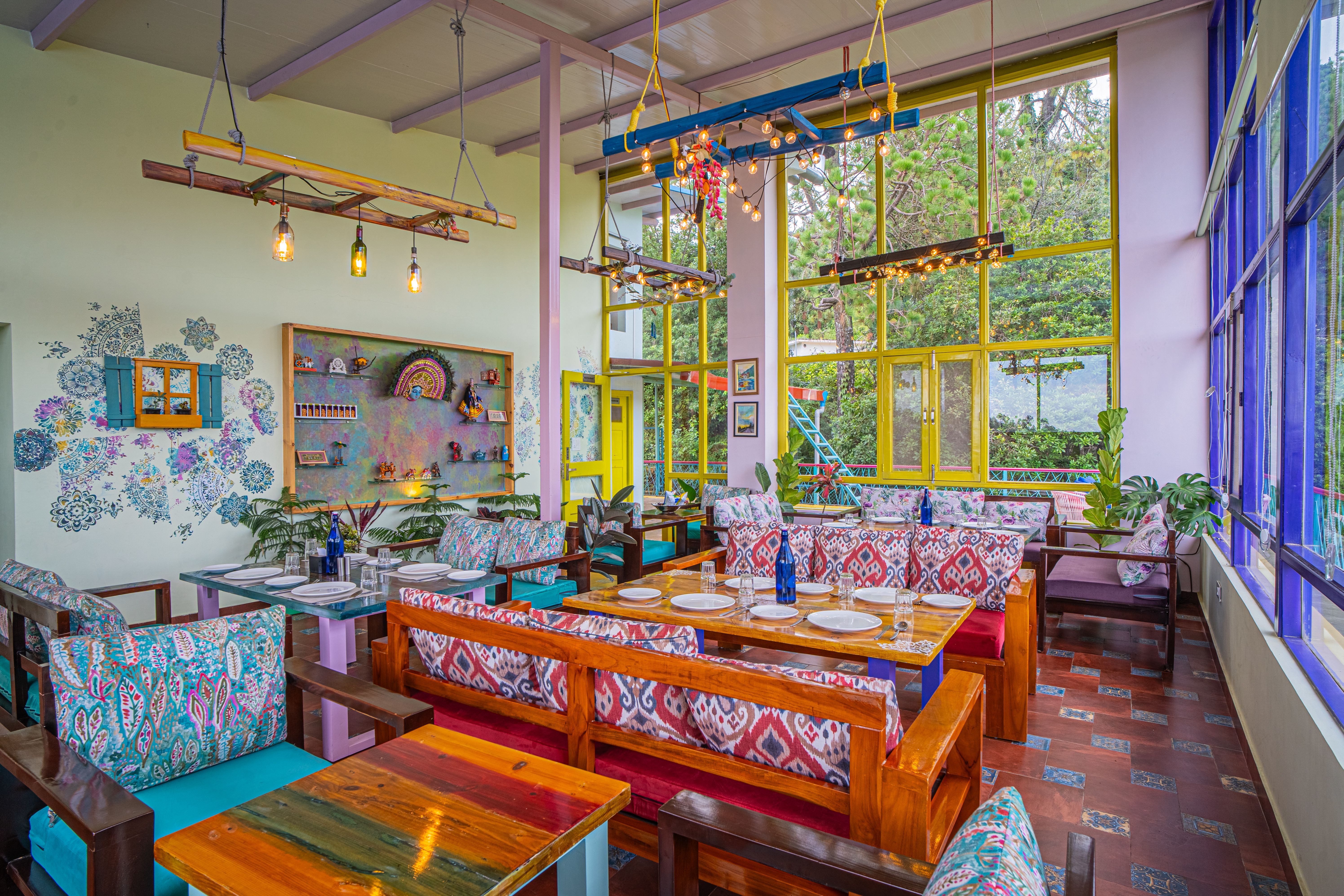 Adrushya | Stunning 1-BHK Retreat with Hill Views, Karaoke Room & Restaurant - Image 3