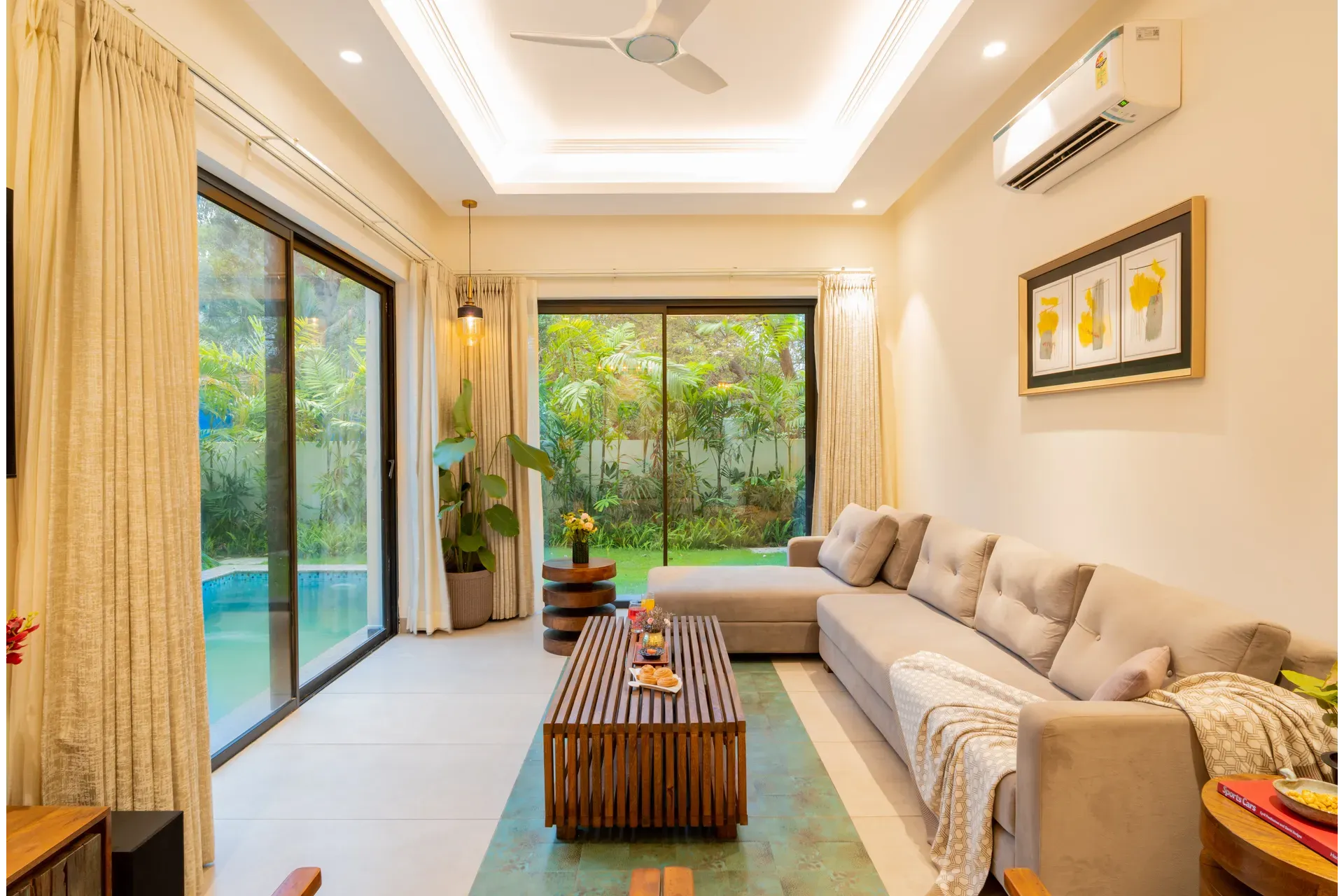 Laguna Quest | 4-BHK | Pvt Pool & Garden | Bar