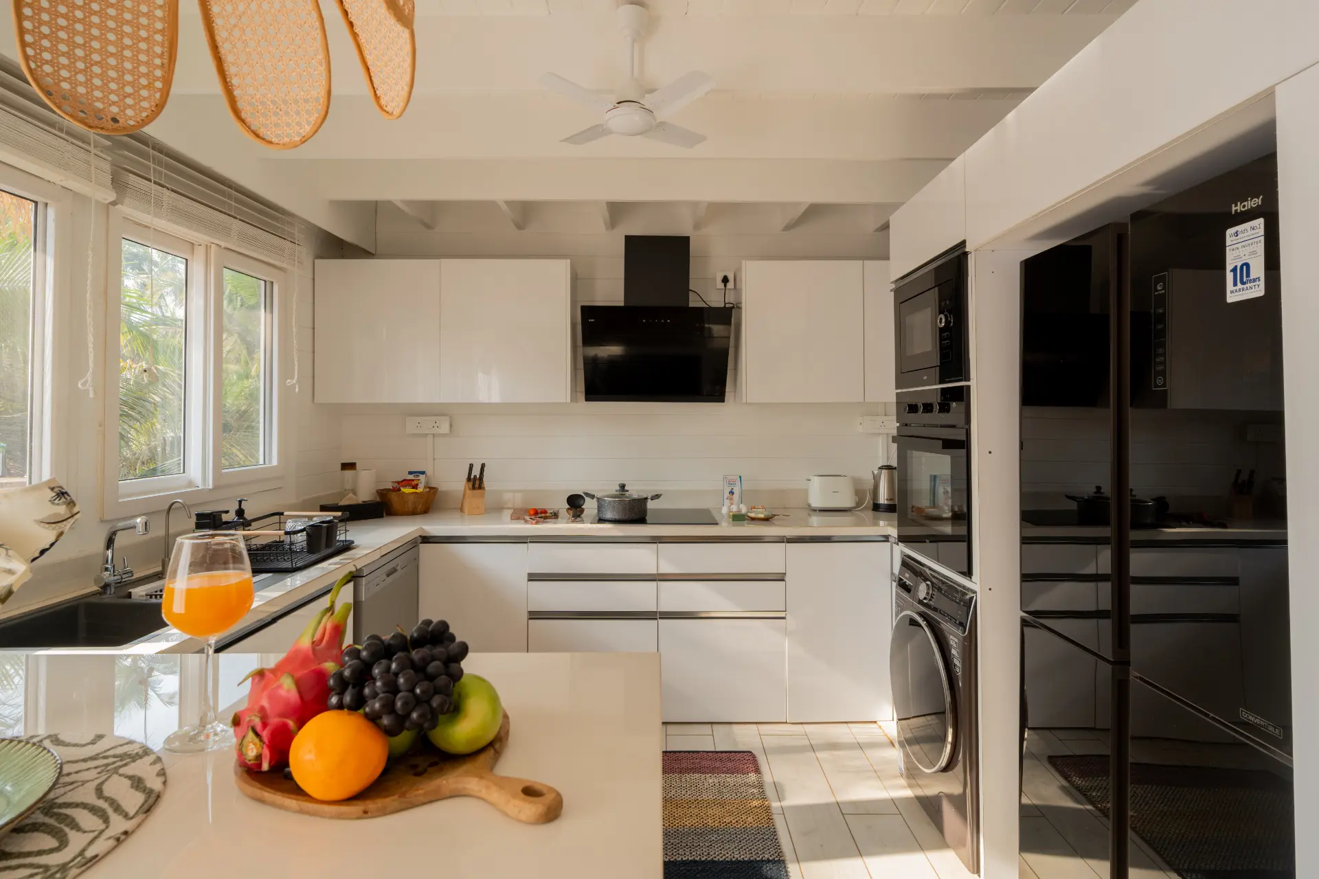 House of Neptune | 3-BHK Retreat with Gazebo & Bar | 10 mtrs from Ashwem Beach