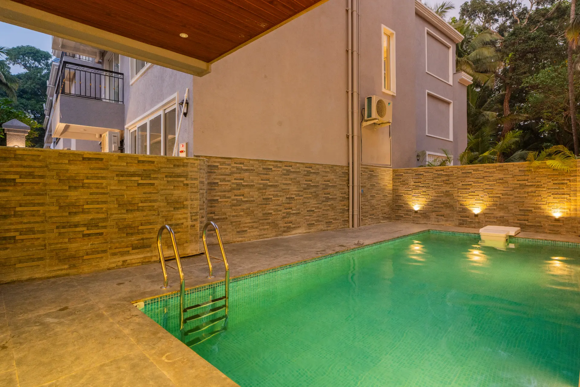 Solace Teal | Charming Pet-friendly 5-BHK Getaway With Private Pool | Grand Dining & 2 living spaces