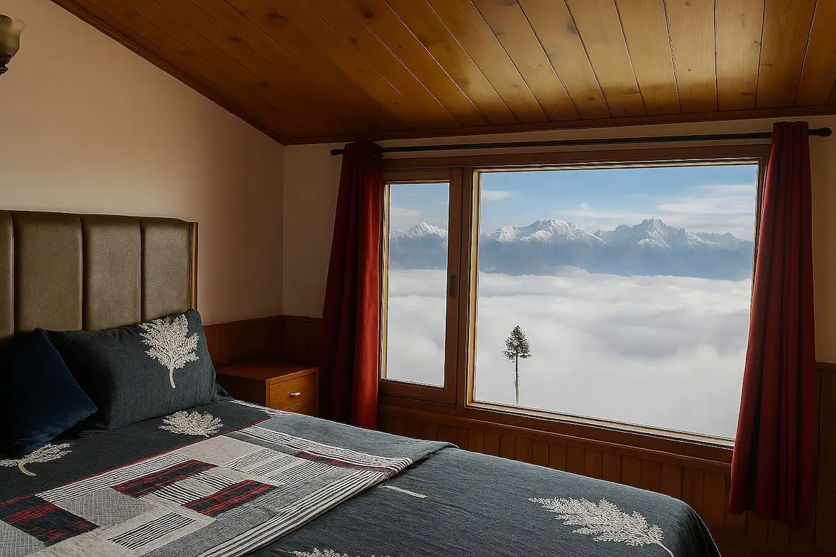 The Cloudberry | Cozy Hill Retreat with Balcony & Heated Interiors - Image 4