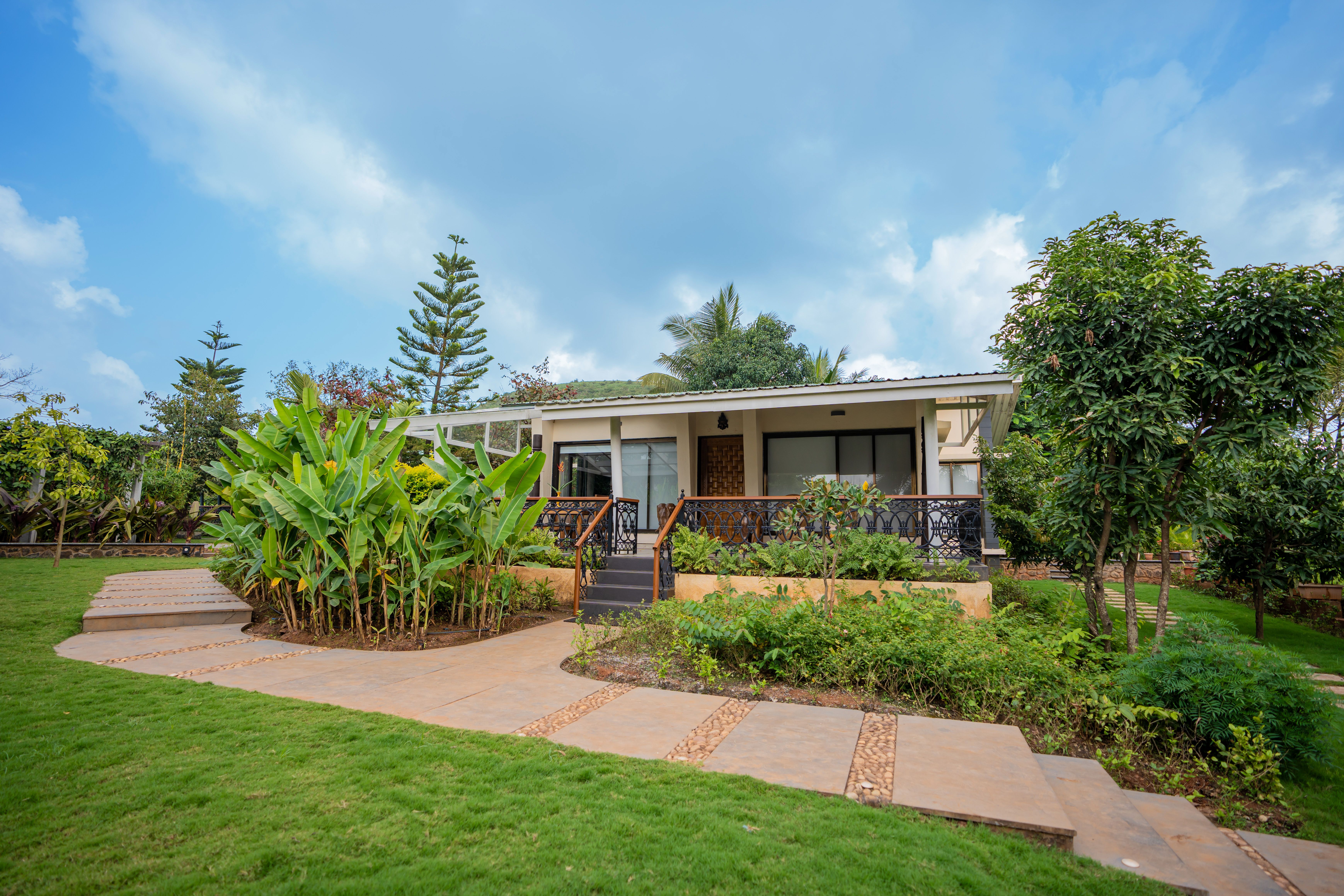 Energise Soul Retreat Anahata Aalaya | Pet-friendly 3-BHK Villa With Garden, Gazebo, Patio Seating & Outdoor dining space