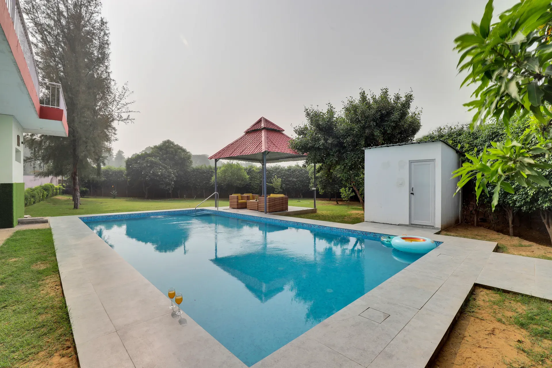 Luxe FarmAcre | Pet-friendly 4-BHK Villa With Private Pool, Garden & Terrace - Image 5