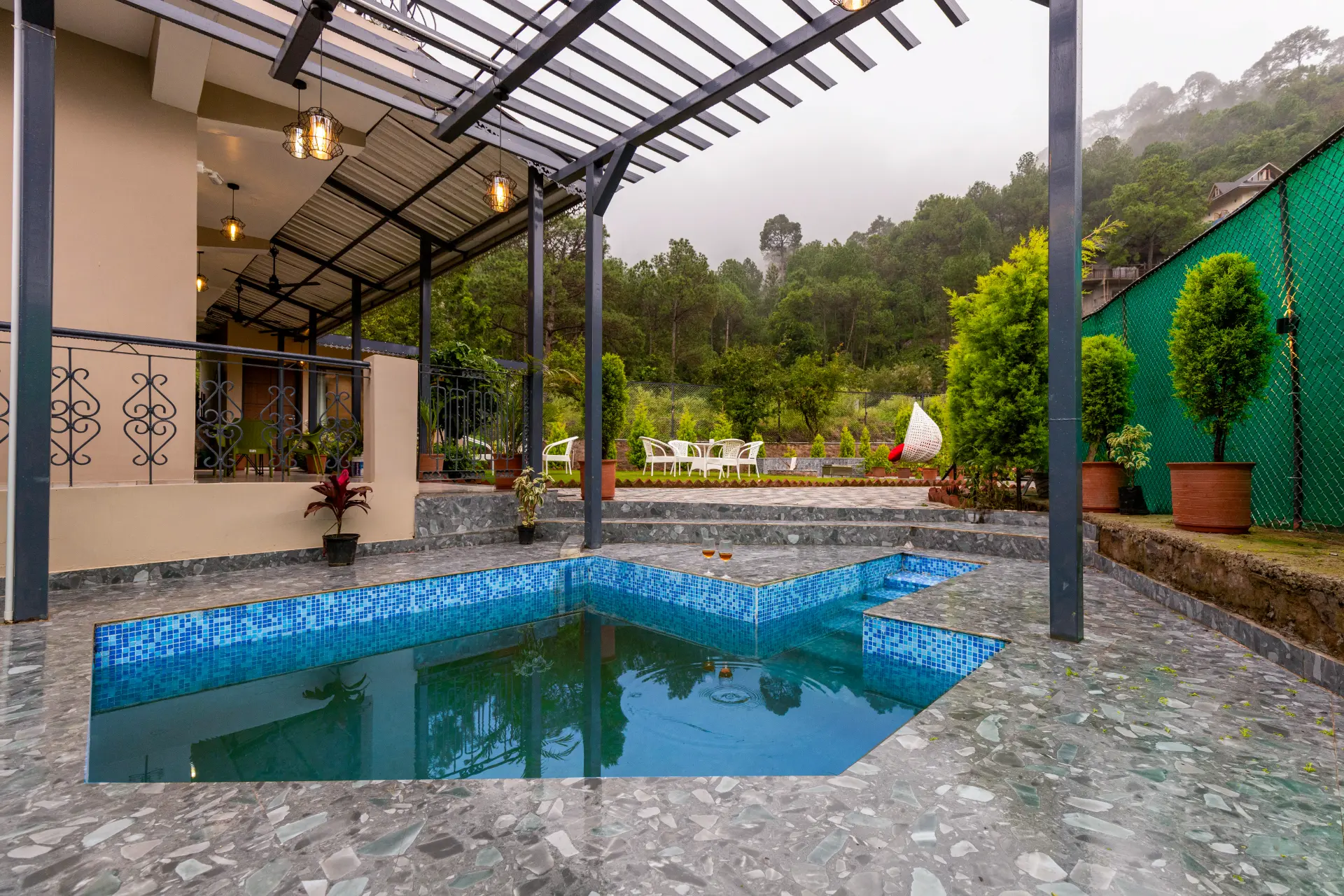 The Pine Melody | Pet-friendly 4-BHK Retreat With Private Plunge Pool & Garden - Image 4