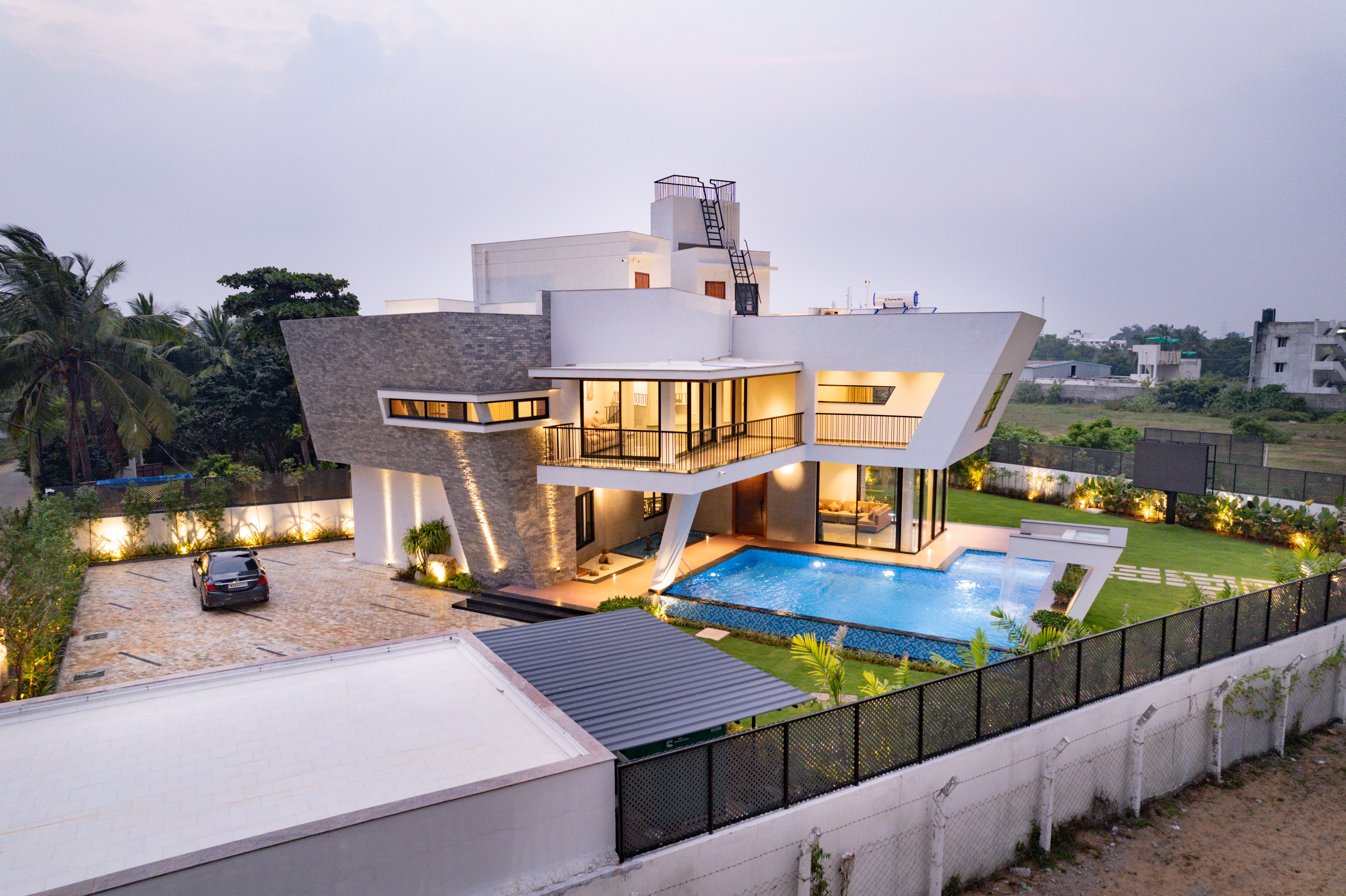 JD Beach Vacay | 4-BHK Oceanfront Beach Villa with Spacious Lawn, Ambient-Lit Bar & Private Beach Access - Image 2