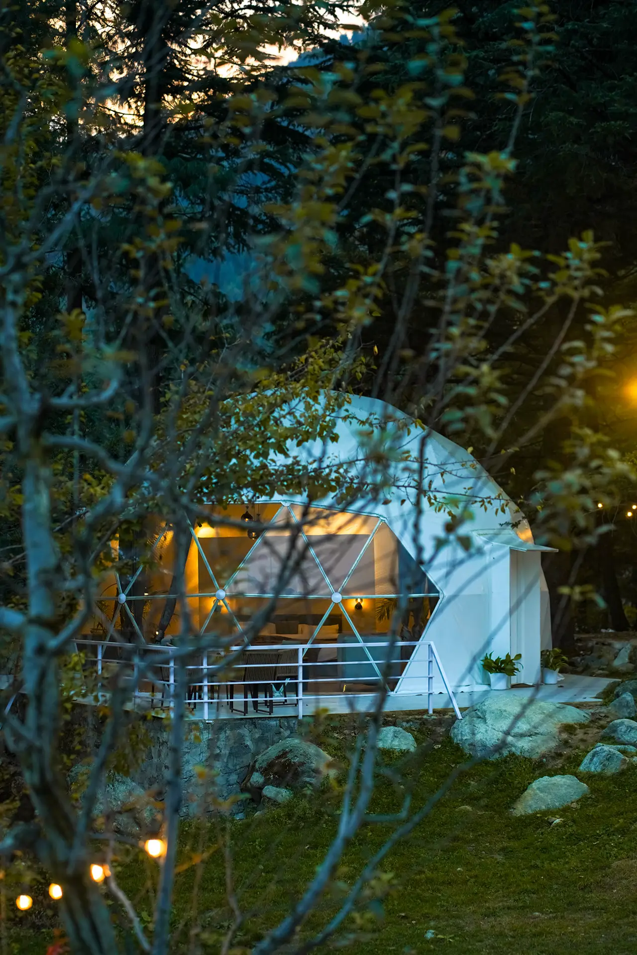 Imperial glamping dome 4