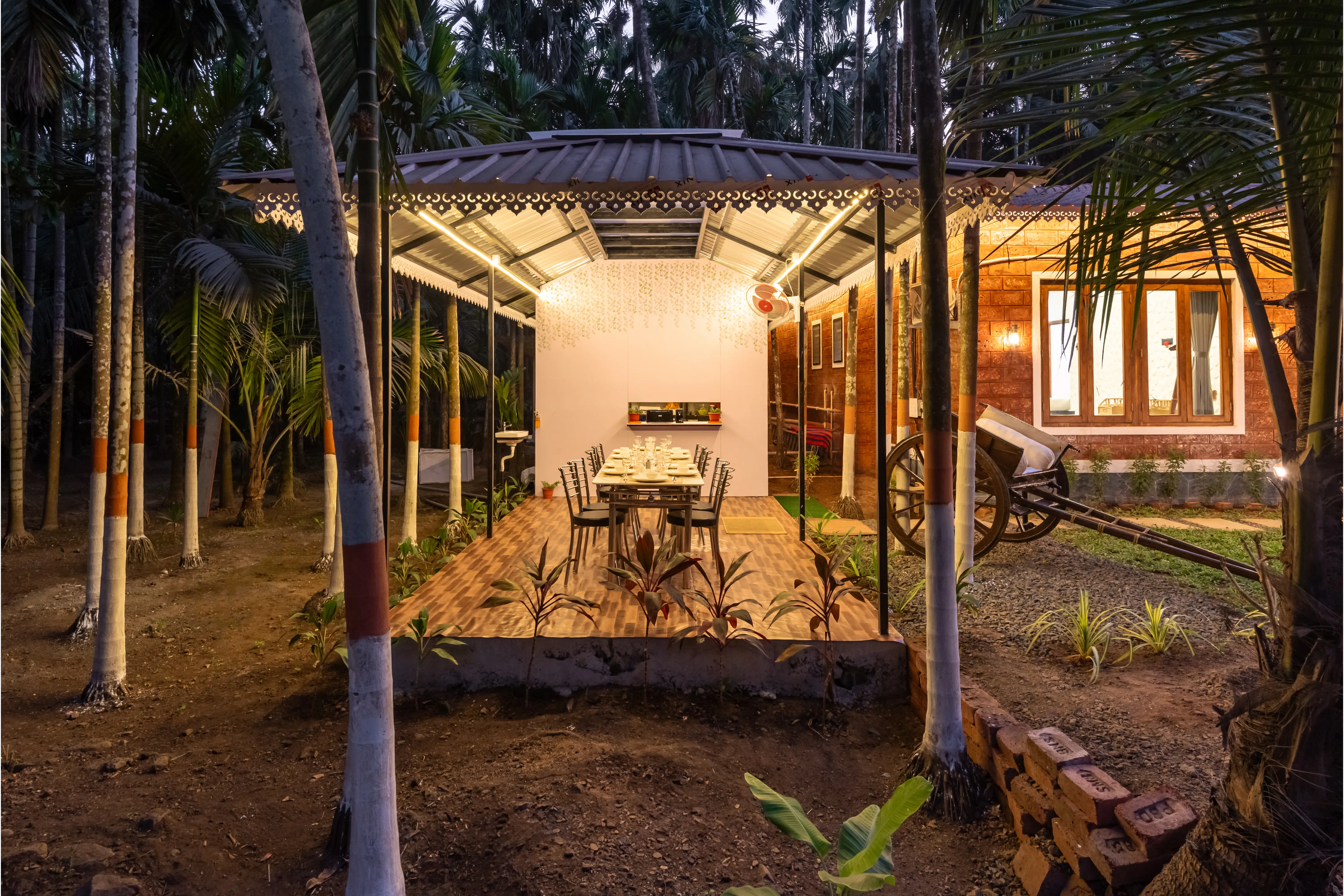 Cabanas Retreat | Tropical 5-BHK Escape Near Revdanda Beach With Private Pool, Garden & Outdoor Dining - Image 3