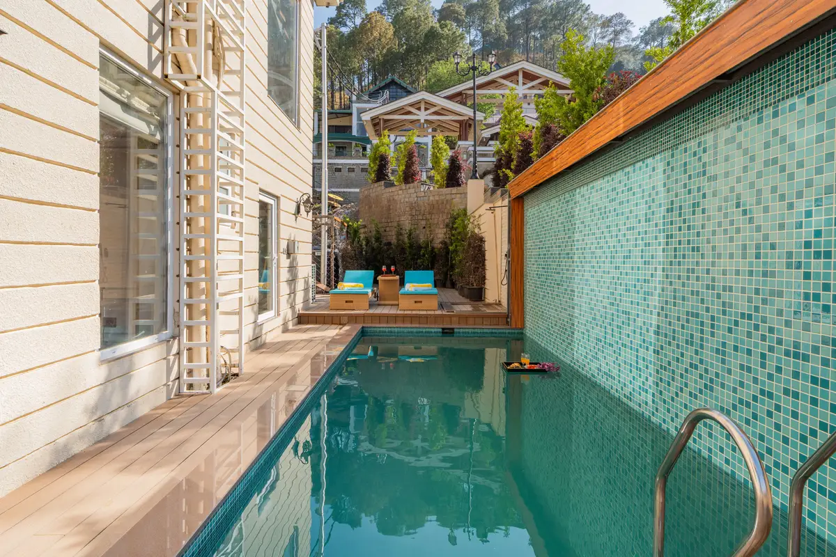 The Royce | Ultra-Luxe 4-BHK Villa With Private Pool, Jacuzzi, Steam Room & 360° Hill Views