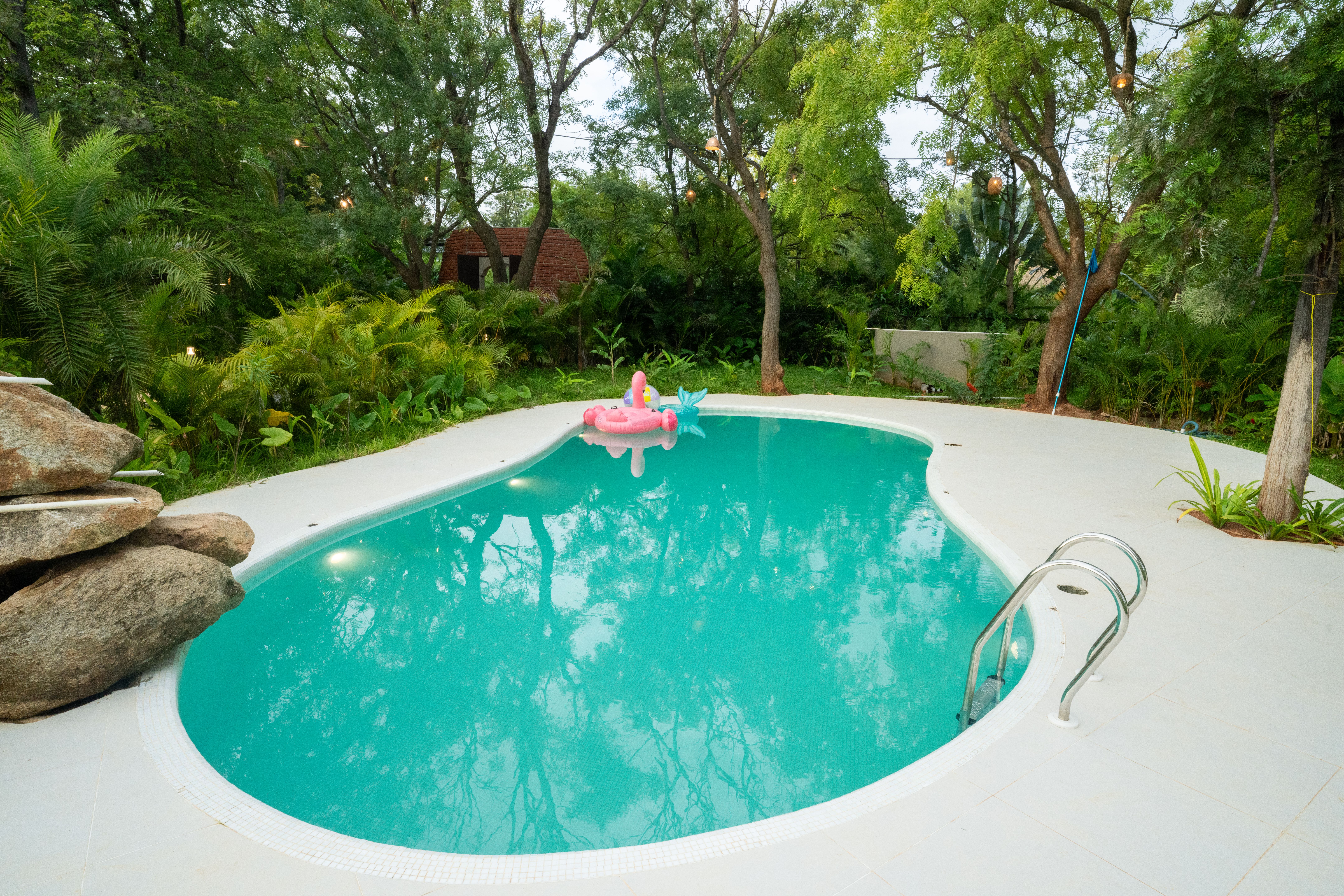 Tapavana Zarae | Pet-friendly Tent on 1-Acre with Shared Pool, Sunken Firepit, Gazebo & a Lush Garden - Image 4