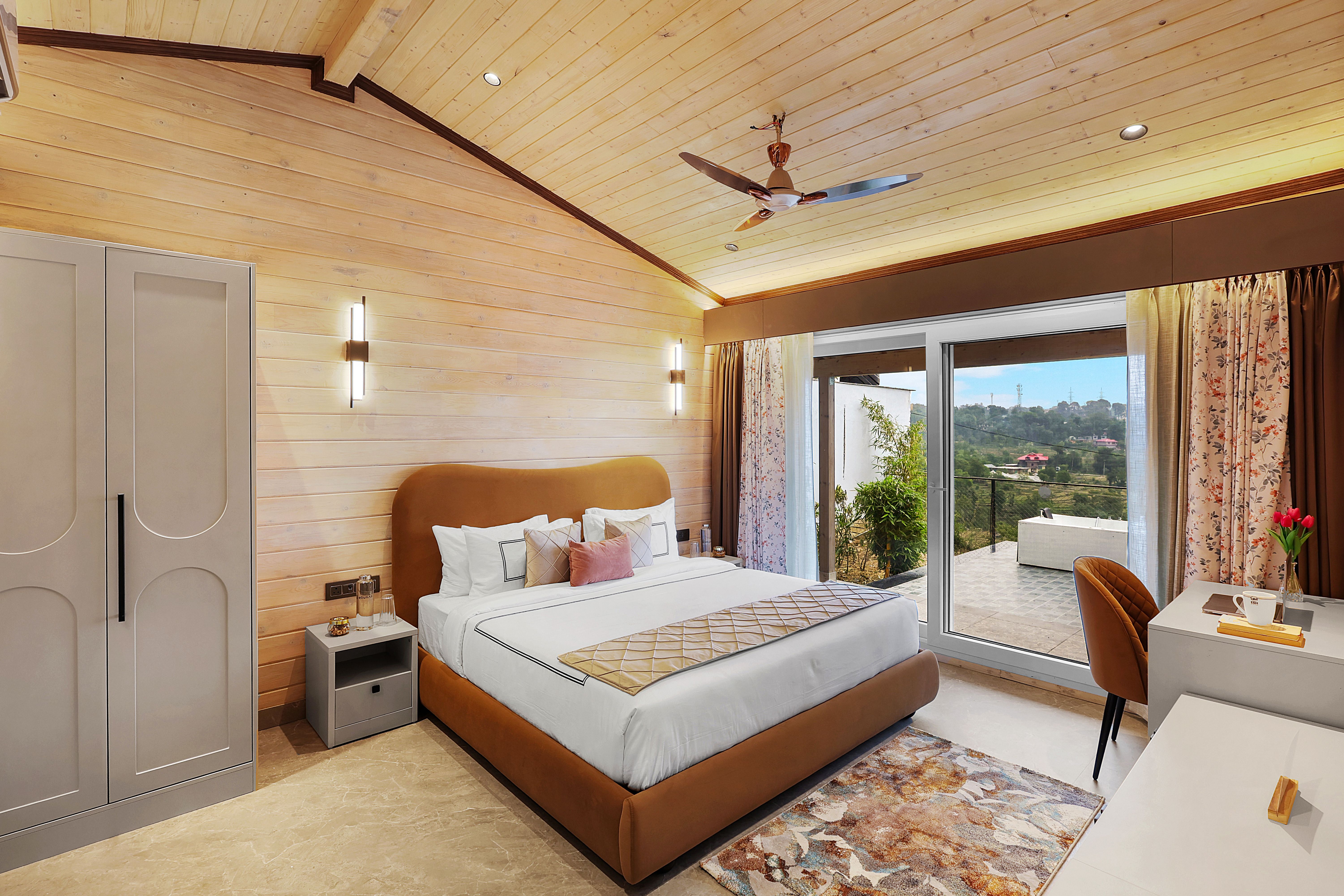 Esh Cottages Moss | Hilltop 2-BHK Retreat with Open-air Jacuzzi, Shared Garden, Pool & Cosy Lounge