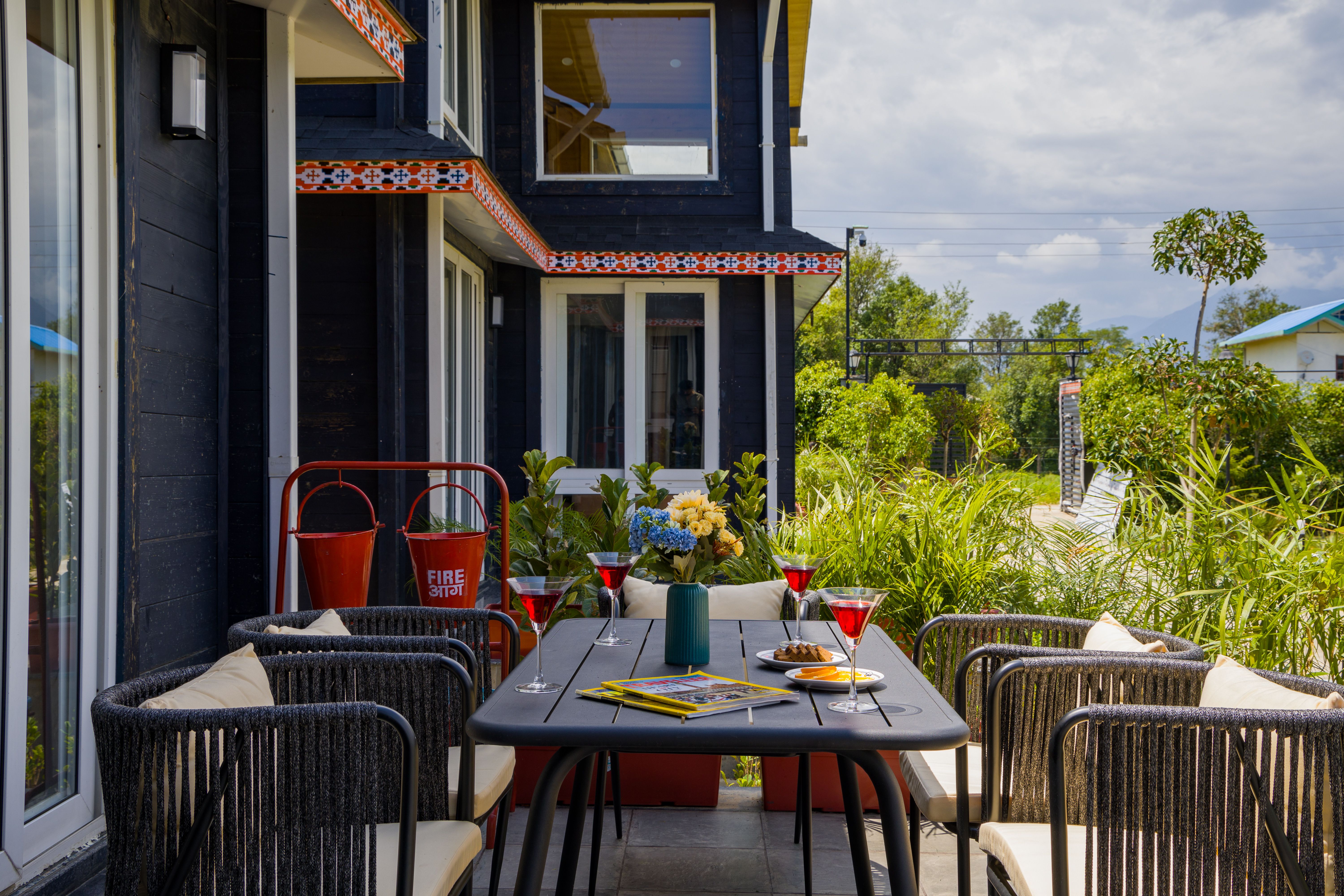 Esh Cottages Birch | Hillside 4-BHK Hideaway With Lush Garden, Common Pool, &  Gaming Zone