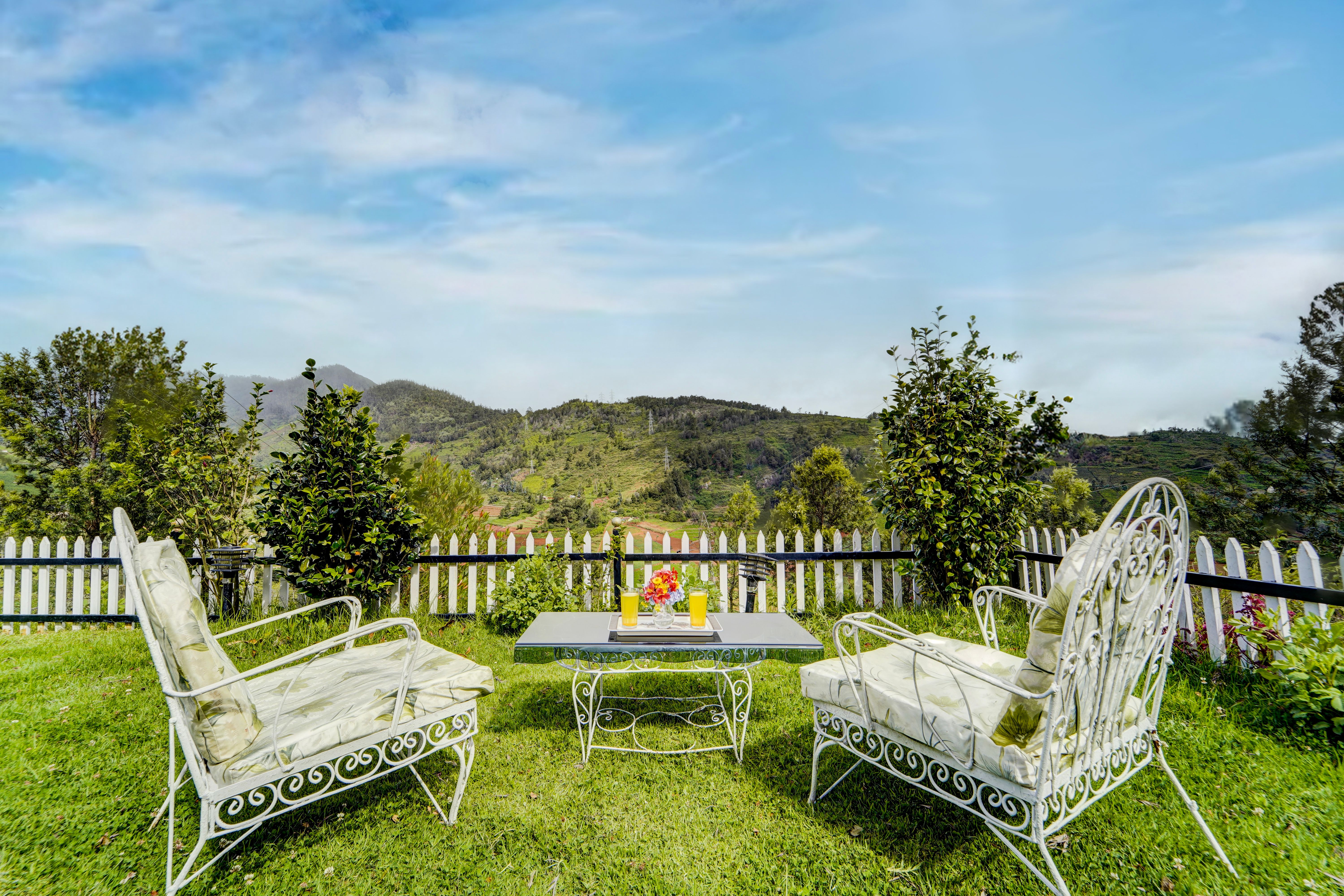 Heaven Hill View | Elegant 2-BHK Hill Retreat With Garden & Balcony - Image 4